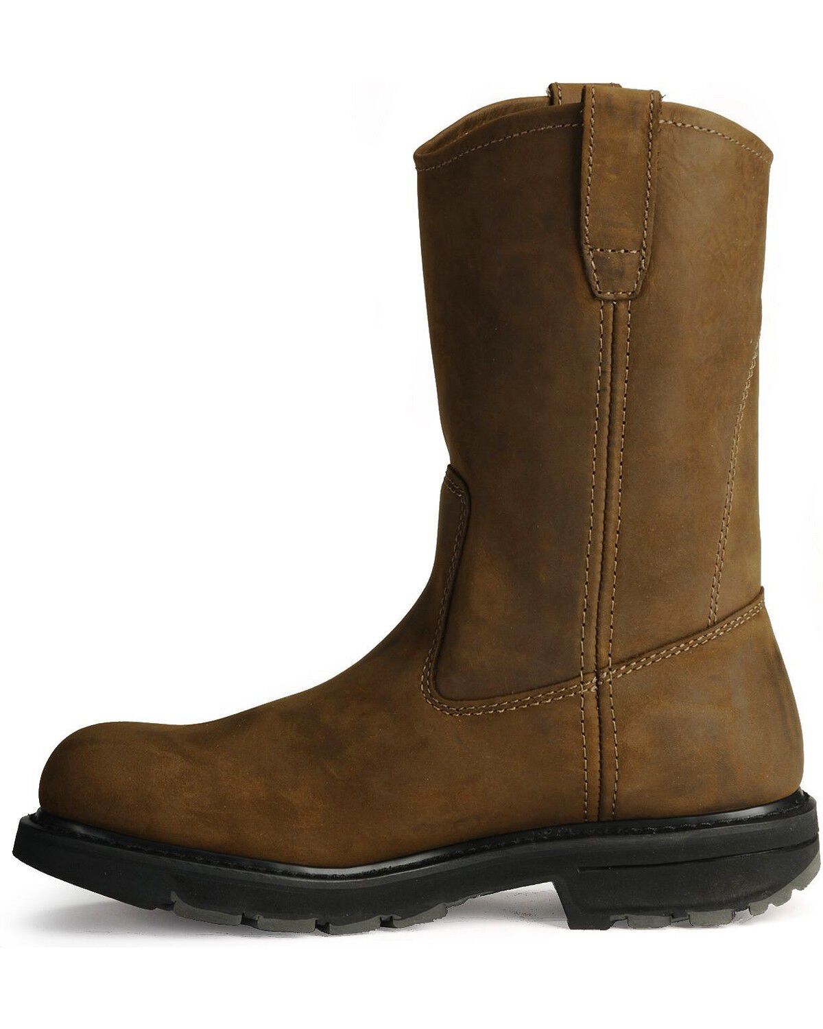Wolverine Men's Plain Toe Slip Resistant Wellington Boots