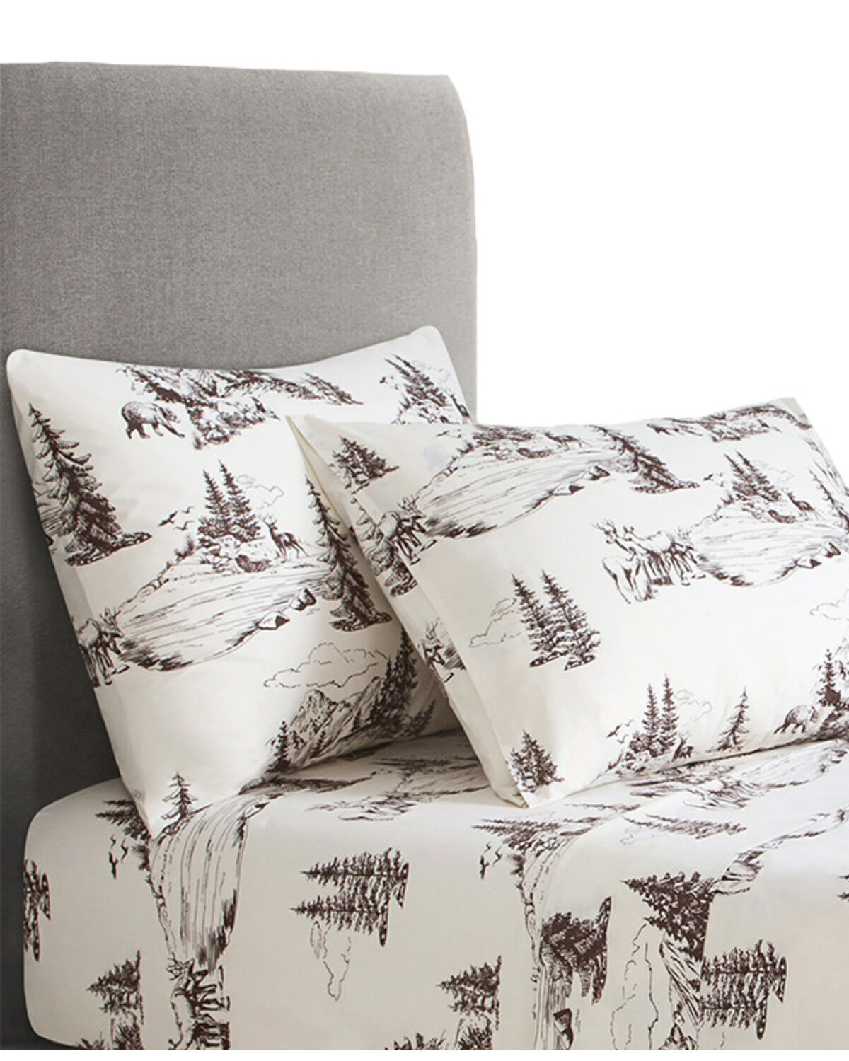 HiEnd Accents 200TC Cotton White Pine 4 Piece Sheet Set - Twin Size
