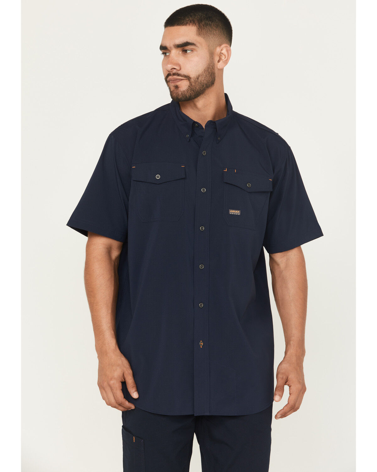 Ariat Men's Rebar Made Tough Vent Short Sleeve Work Shirt