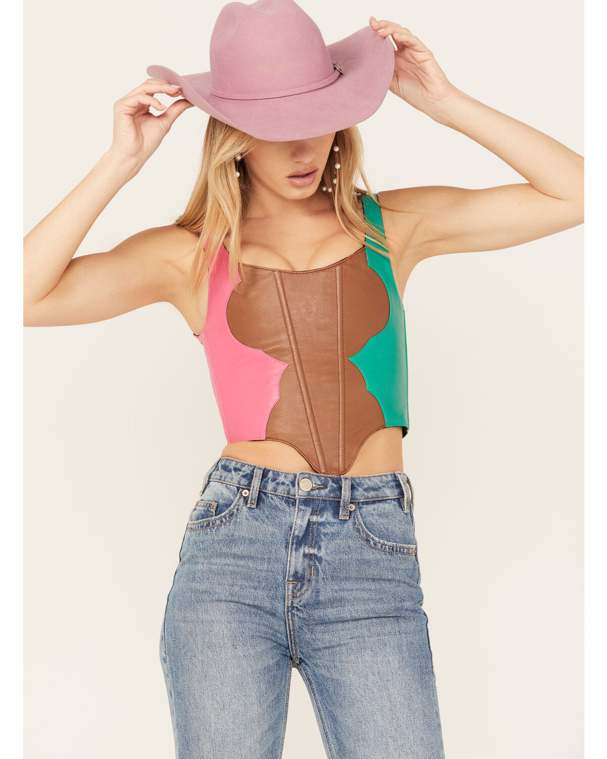 Understated Leather Women's Neon Moon Bustier