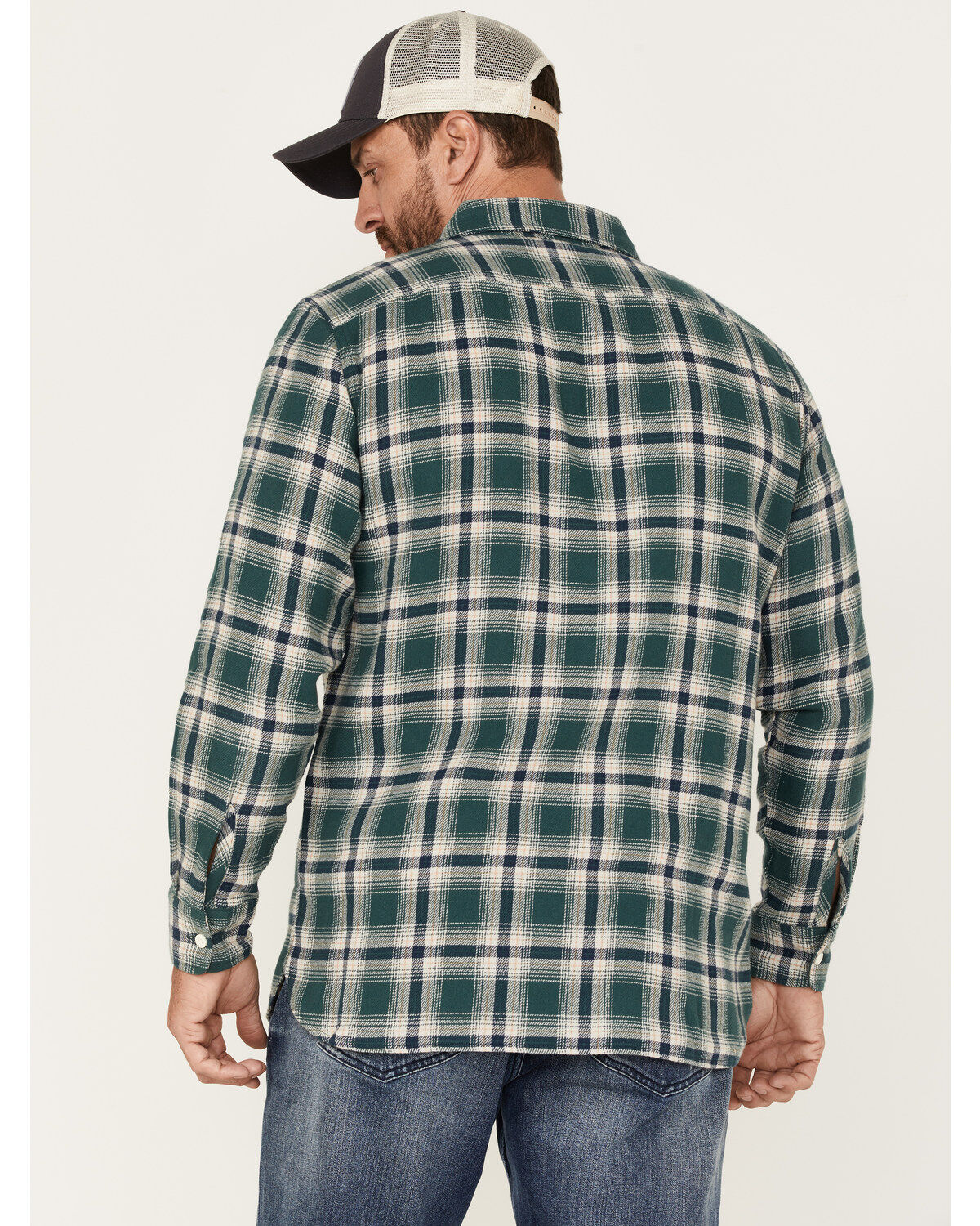 Levi's Men's Classic Worker Plaid Long Sleeve Button-Down Shirt