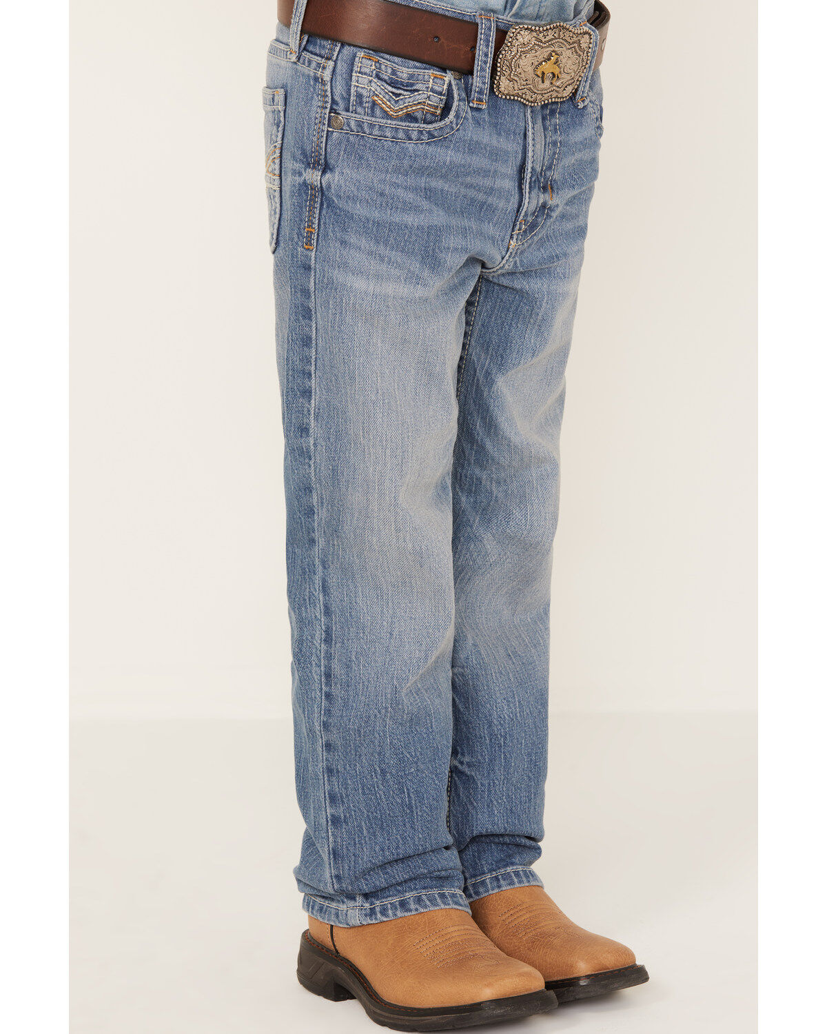 Cody James Little Boys' Medium Wash Dalton Relaxed Bootcut Jeans