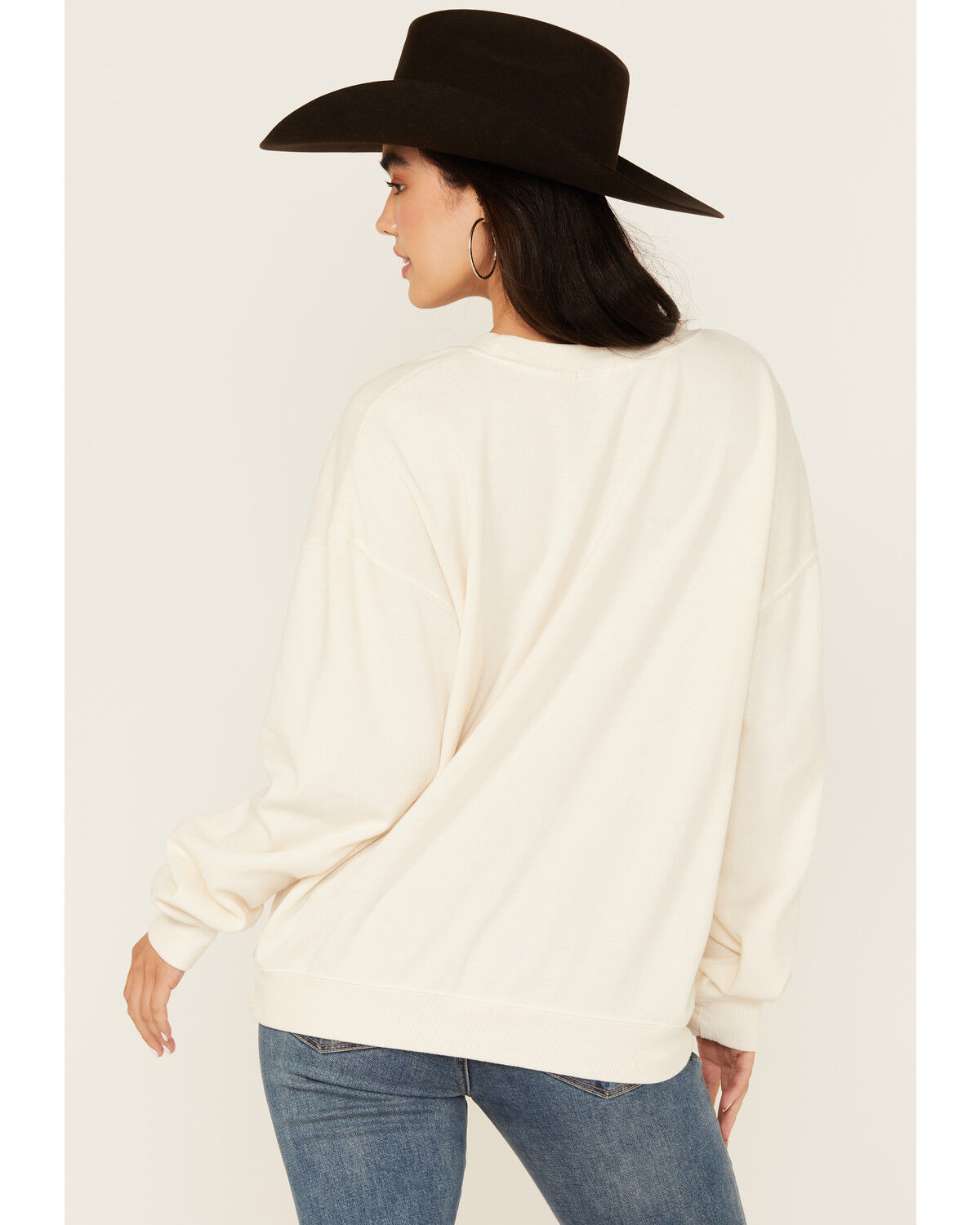 Boot Barn Women's Logo Graphic Crew Neck Sweatshirt