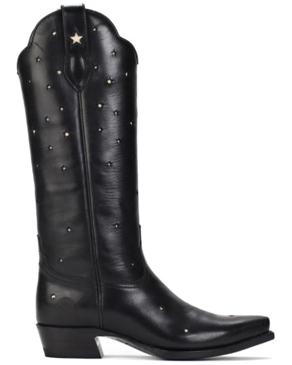 Ranch Road Boots Women's Presidio Star Inlay Tall Western Boots - Snip Toe