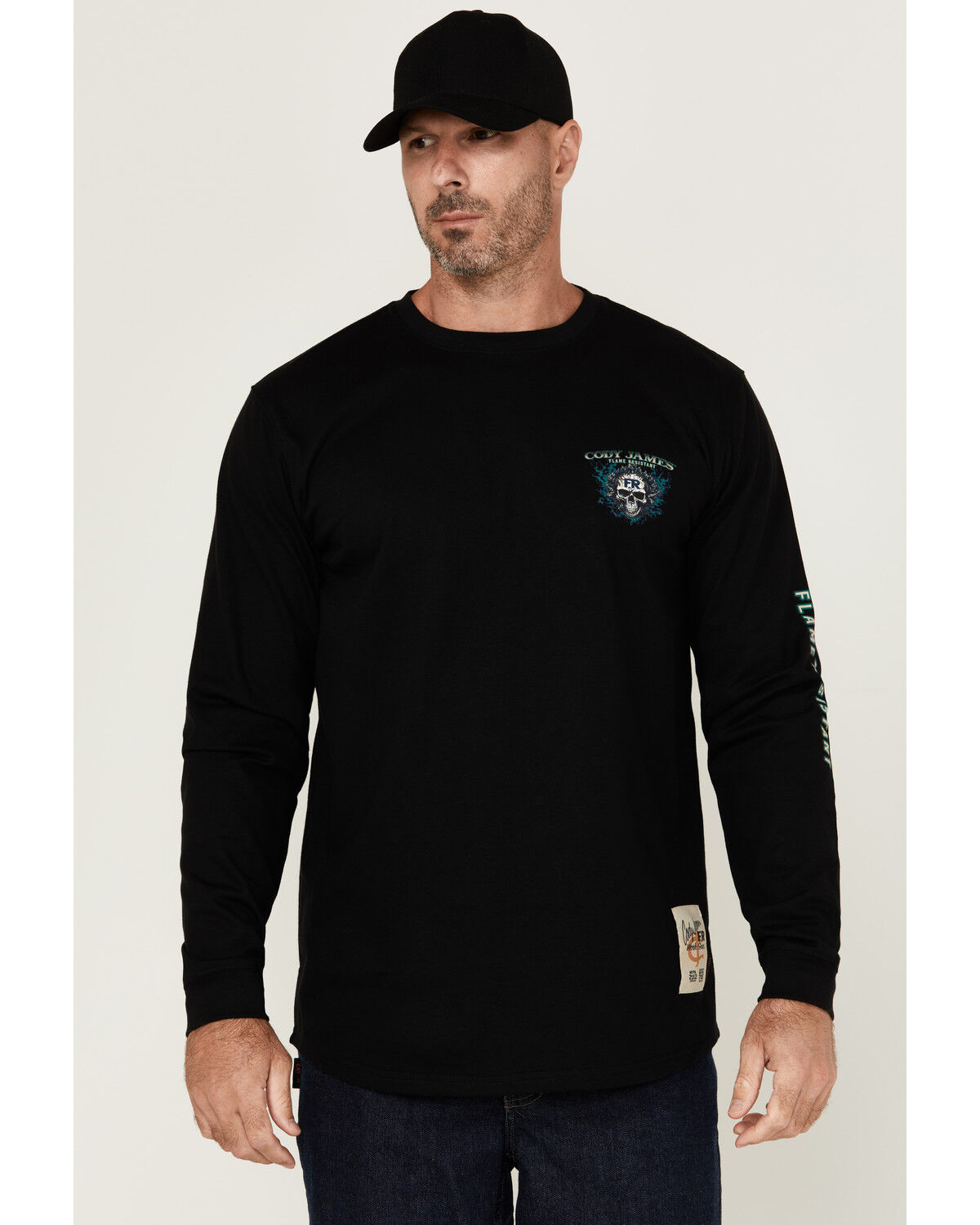 Cody James Men's FR Pyro Long Sleeve Graphic T-Shirt