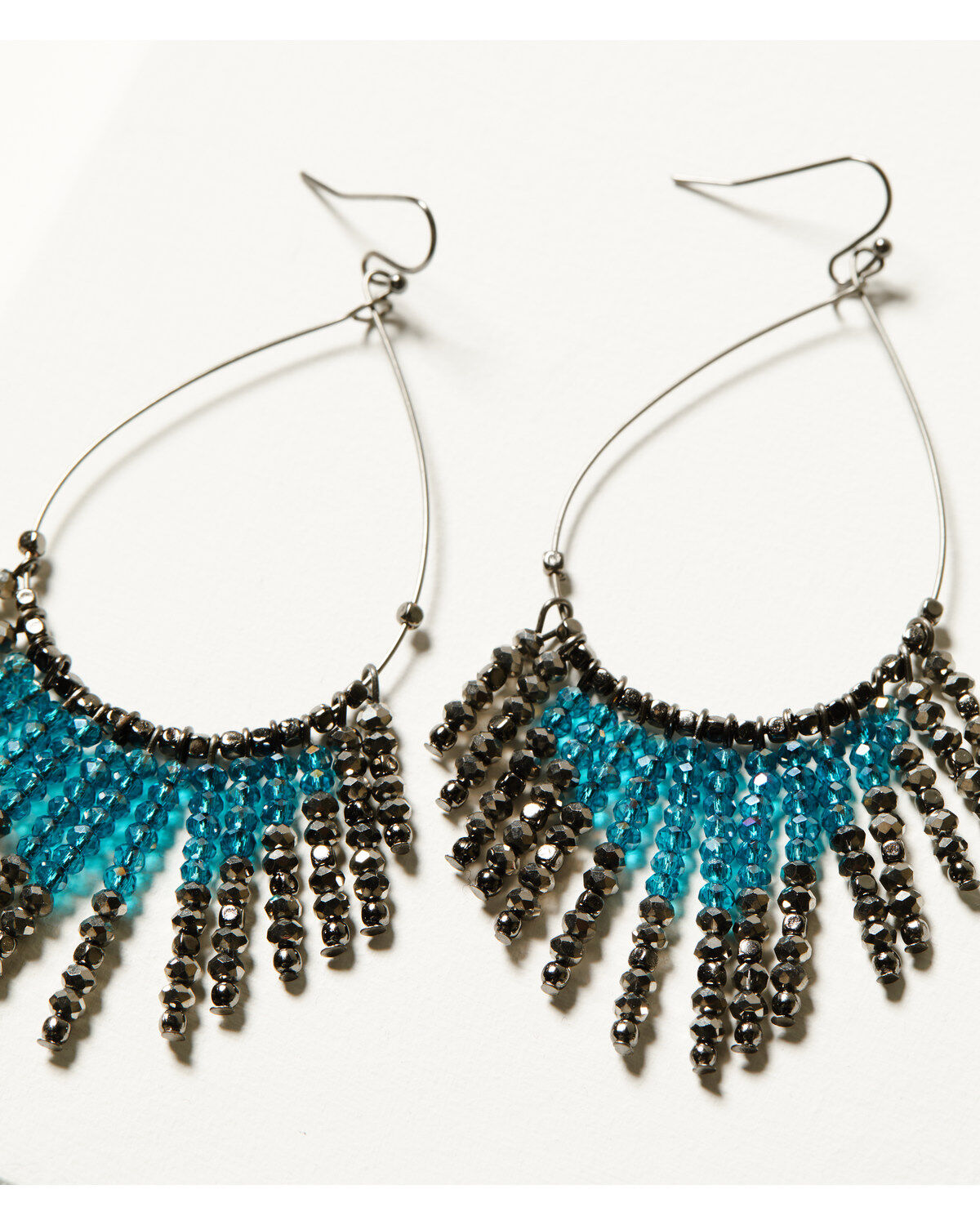 Shyanne Women's Enchanted Forest Cascading Beaded Fringe Earrings