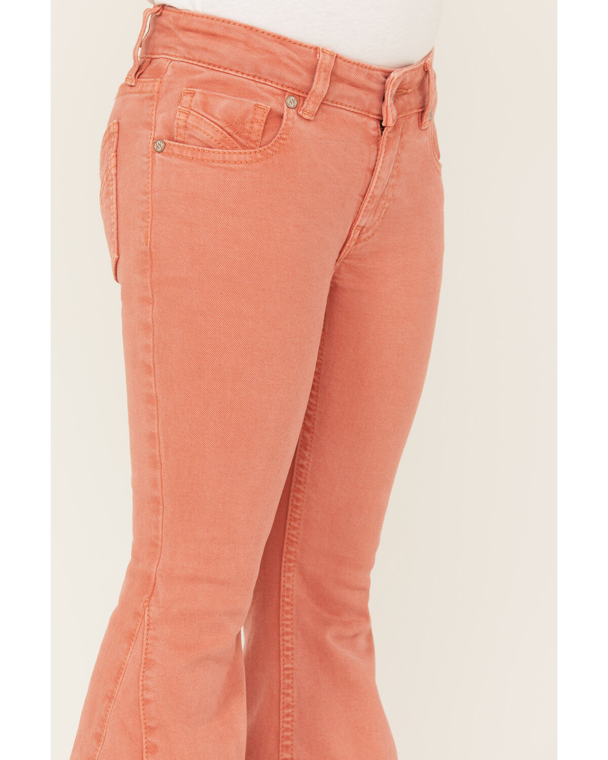 Shyanne Little Girls' Colored Flare Jeans - Youth