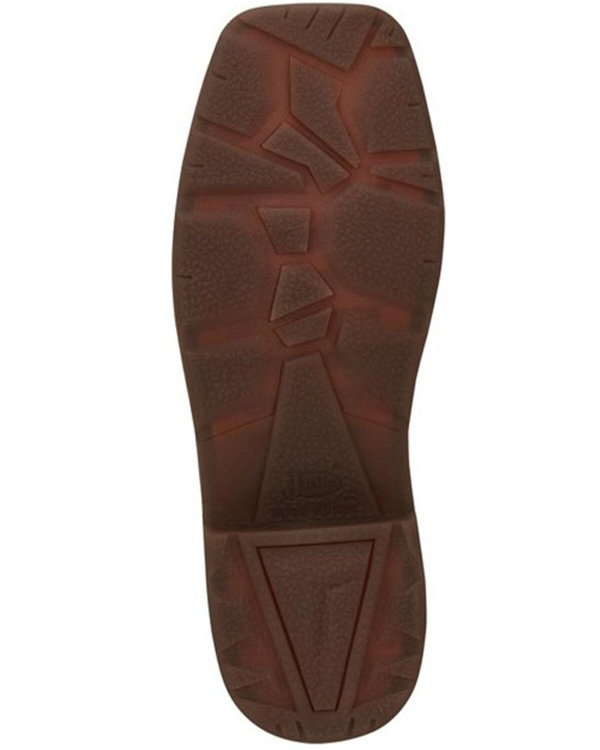 Justin Men's Resistor Russet Waterproof Western Work Boots - Nano Composite Toe