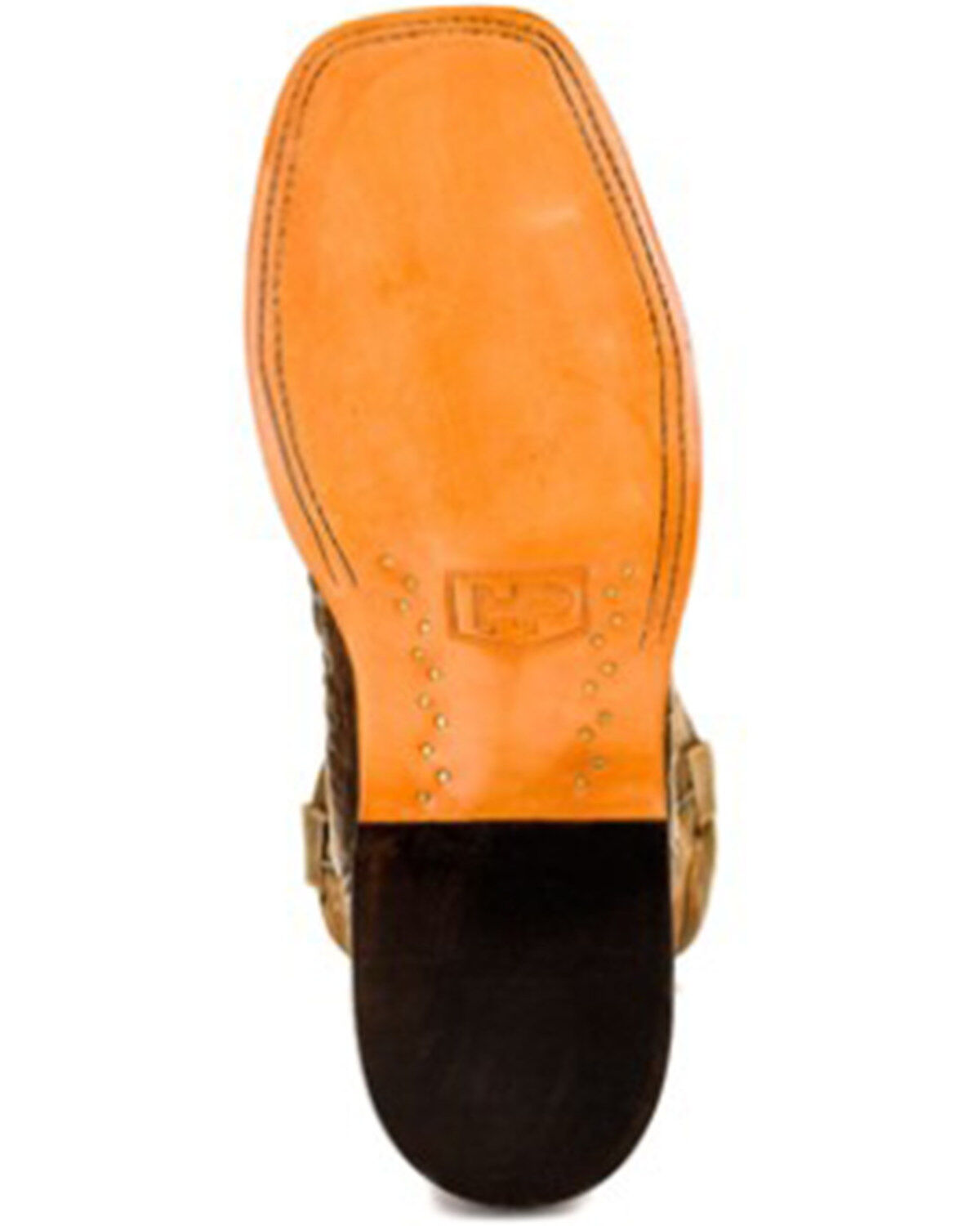 Horse Power Boys' Anderson Crocodile Print Western Boots - Square Toe