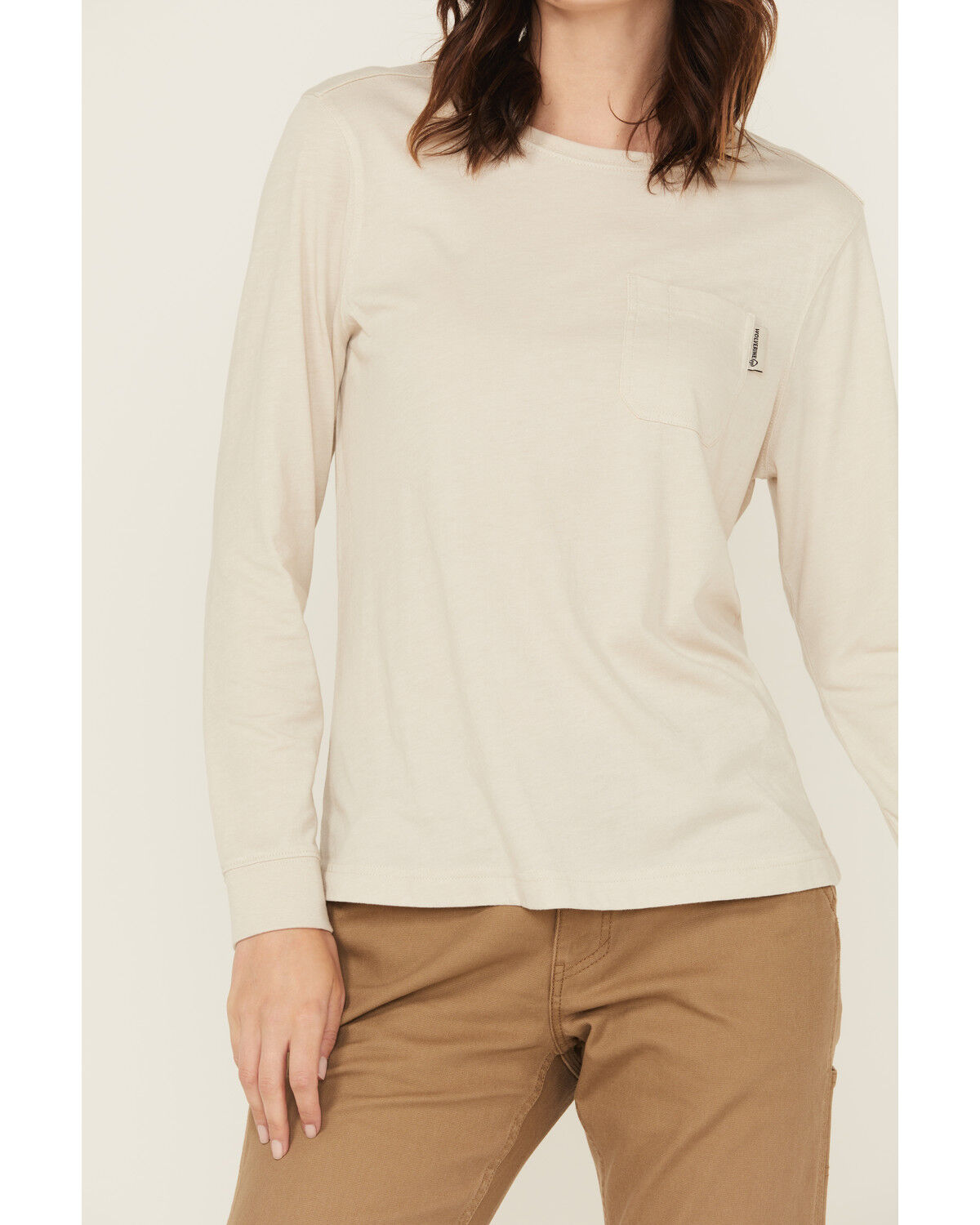 Wolverine Women's Classic Long Sleeve Pocket Work Tee