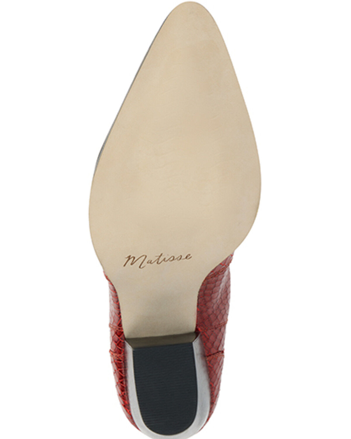 Matisse Women's Keith Snake Print Booties - Snip Toe