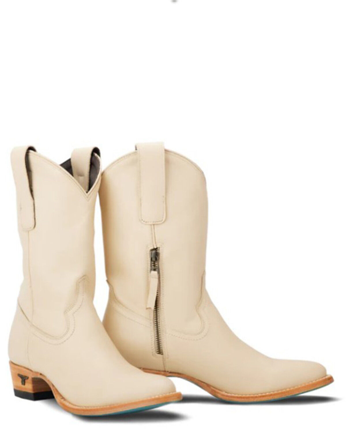 Lane Women's Plain Jane Midi Western Boots - Round Toe