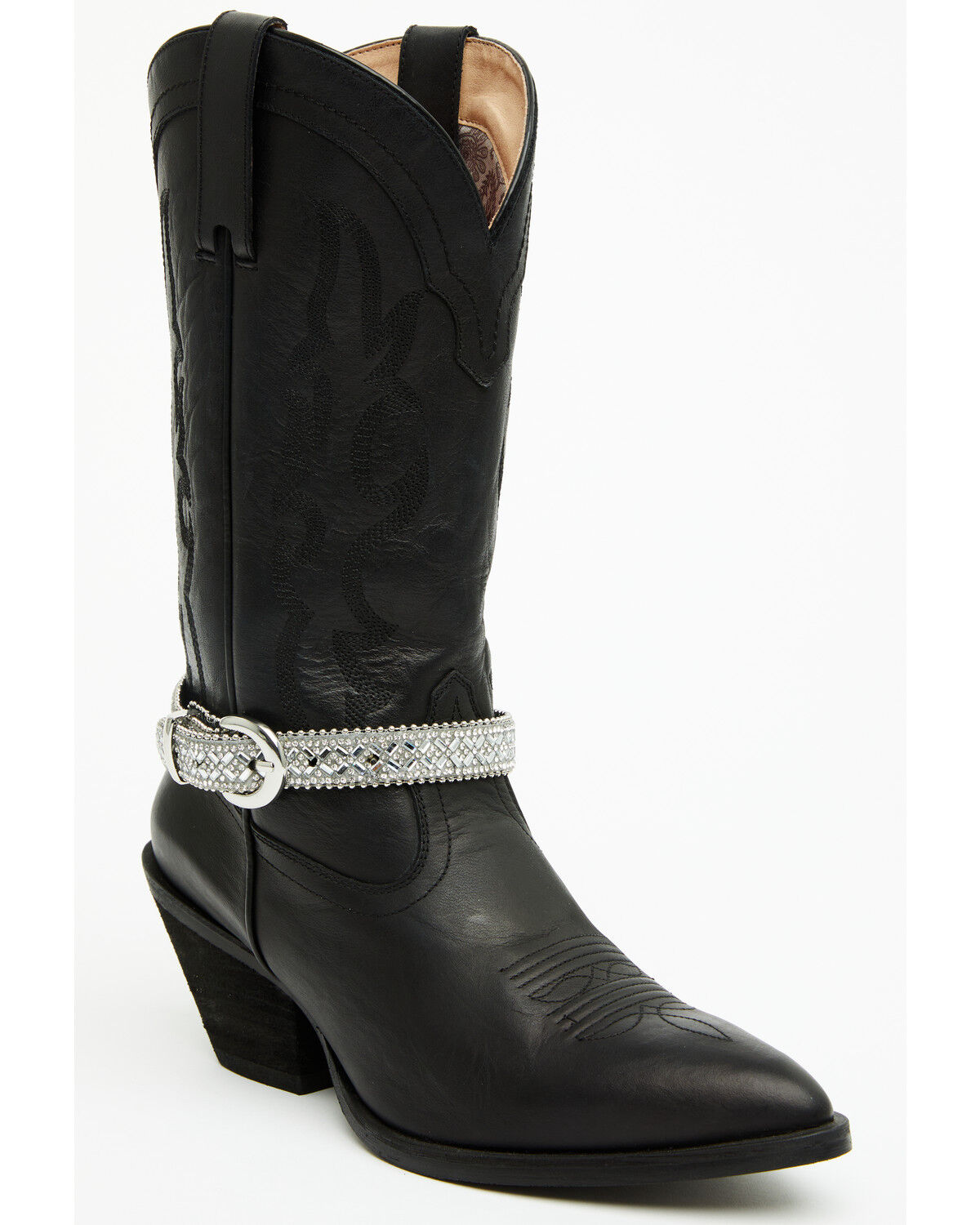 Shyanne Women's Rhinestone Boot Strap