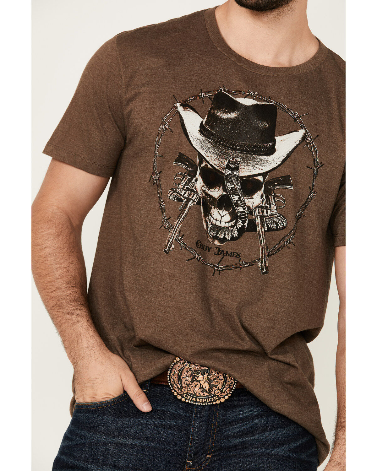 Cody James Men's Elements Short Sleeve Graphic T-Shirt