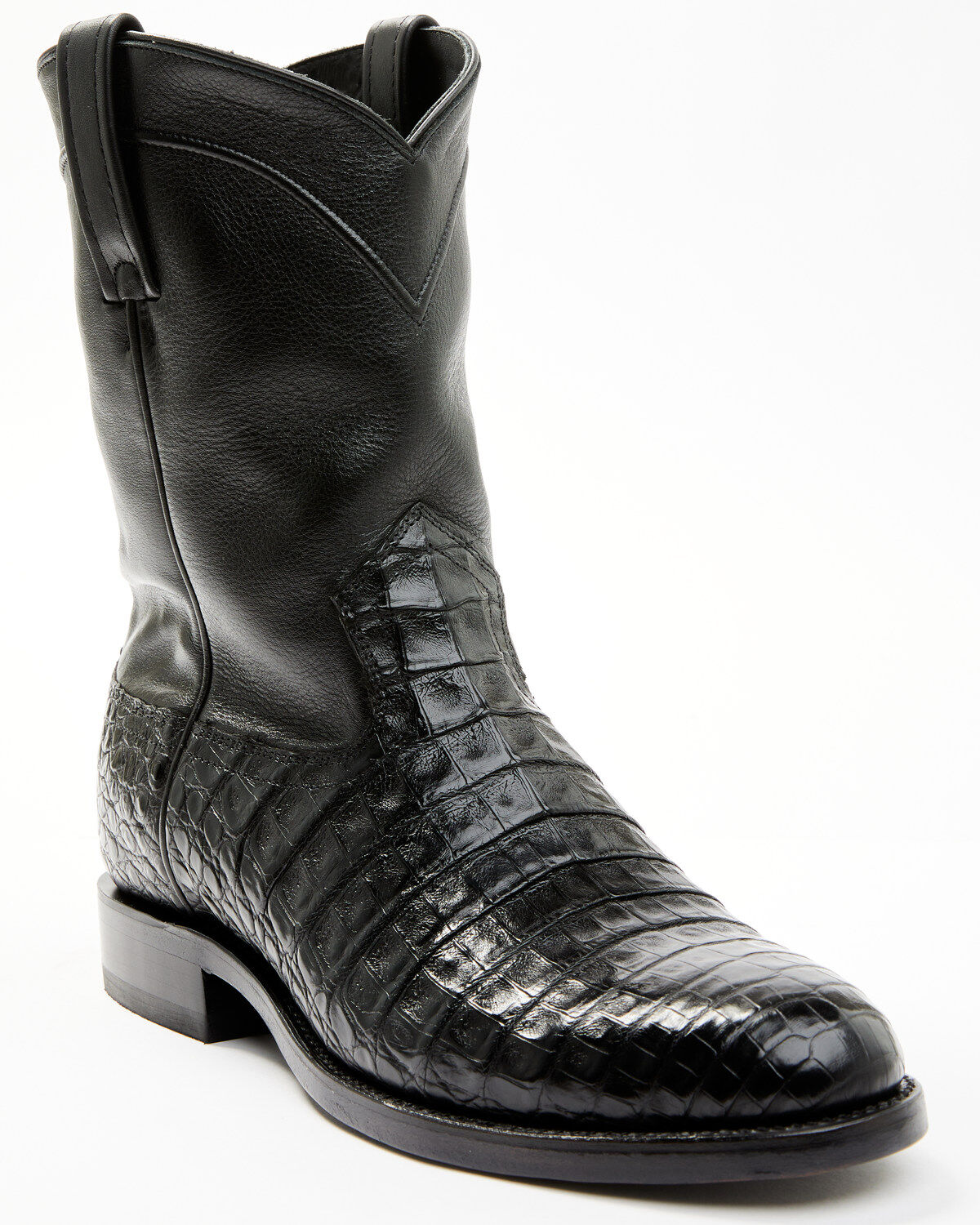 Cody James Black 1978® Men's Carmen Exotic Caiman Belly Roper Boots - Round Toe