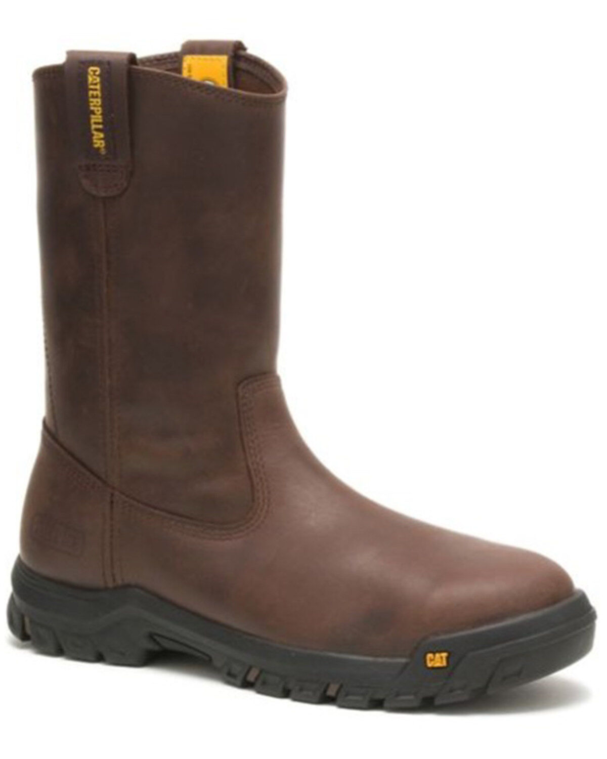 CAT Men's Drawbar Western Work Boots - Steel Toe