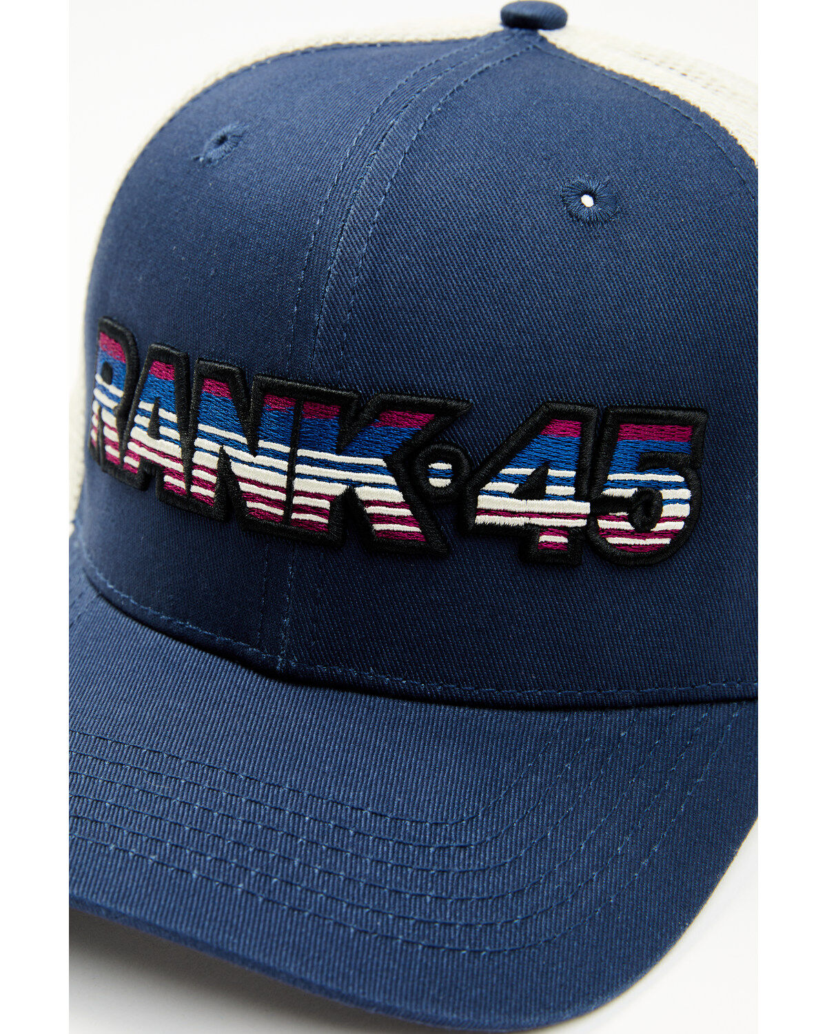 RANK 45® Women's Serape 3D Embroidered Baseball Cap