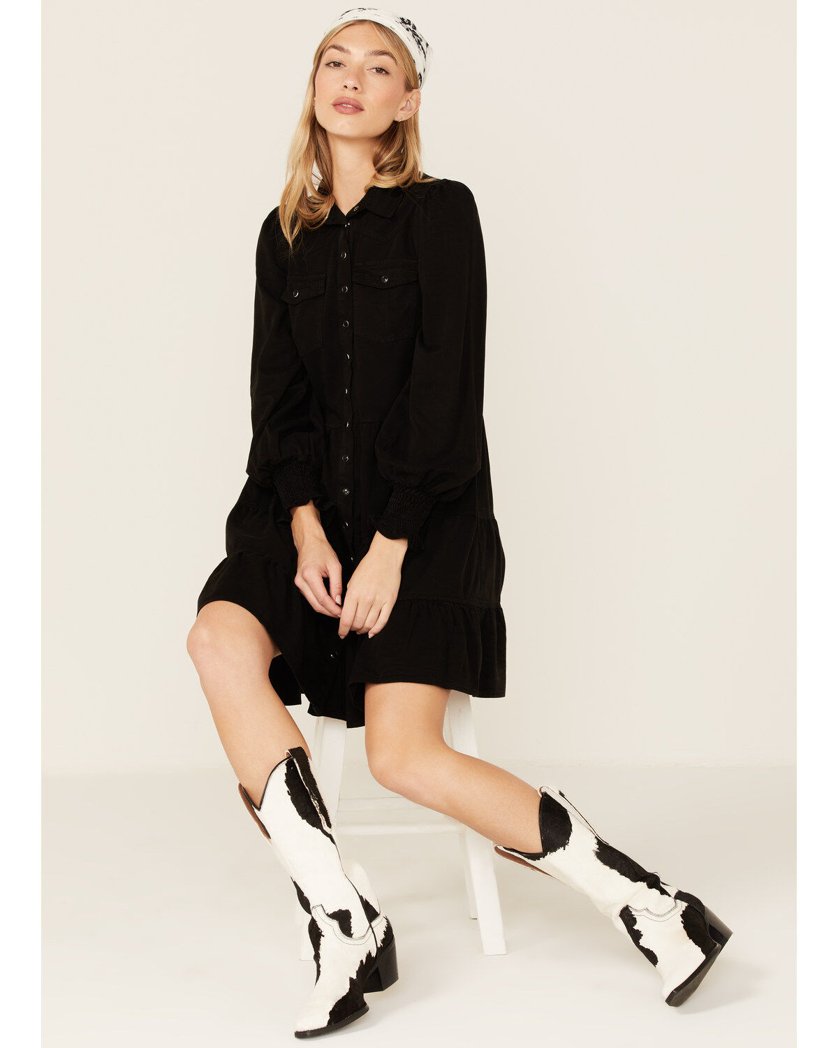 Maggie Sweet Women's Dolly Tiered Mini Dress