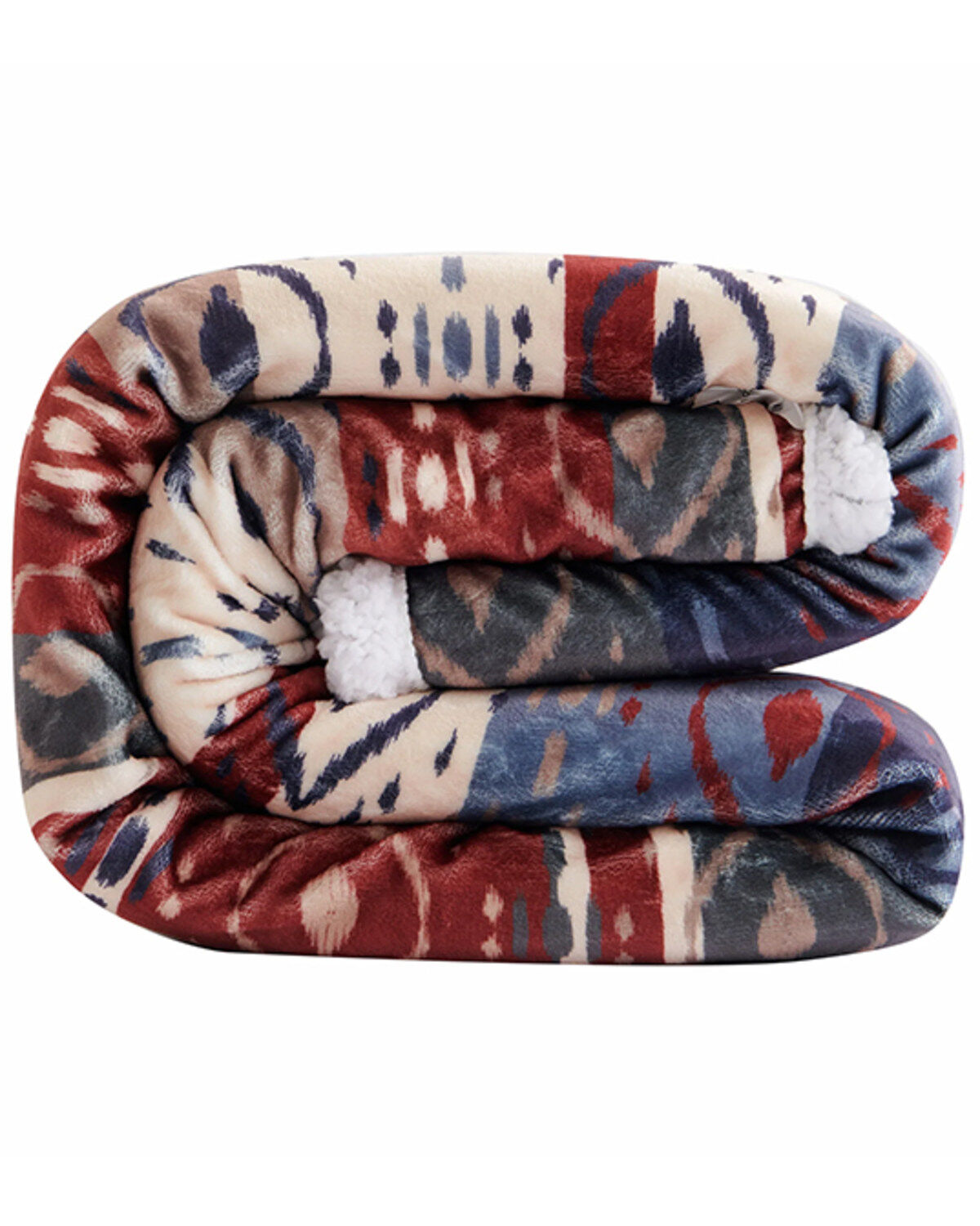 HiEnd Accents Home On The Range Campfire Sherpa Throw
