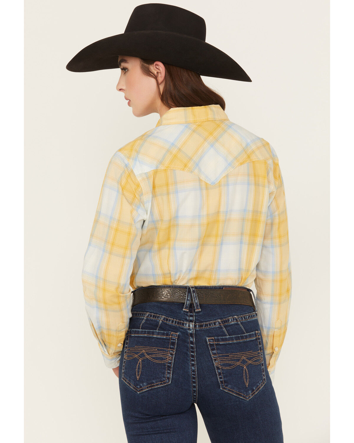 Ariat Women's Daisy Plaid Print Long Sleeve Snap Western Shirt