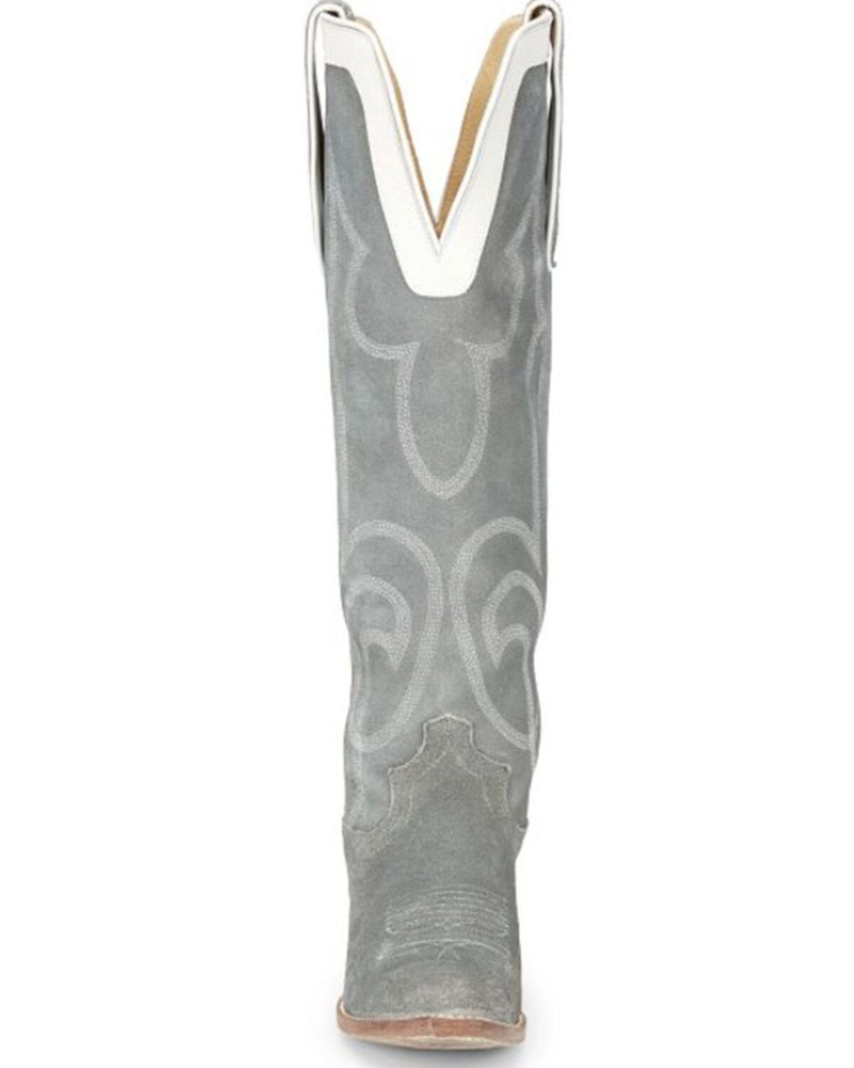 Justin Women's Verlie Vintage Suede Tall Western Boots - Snip Toe