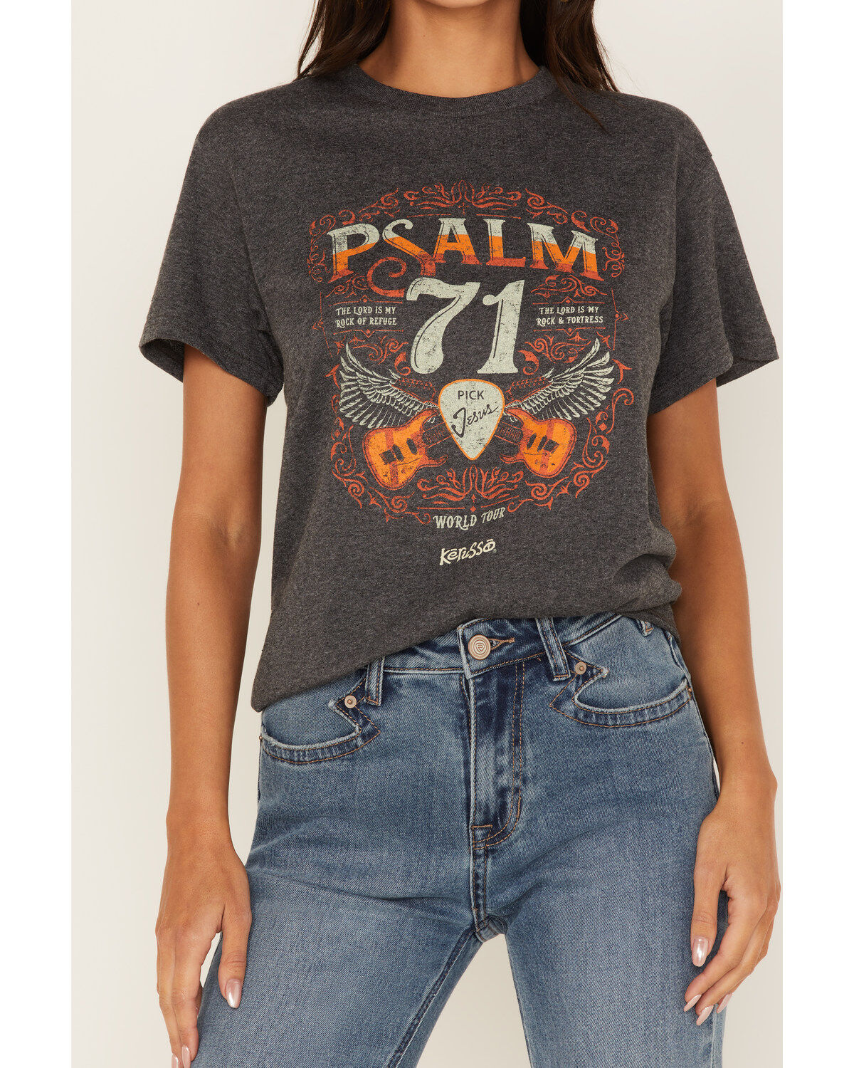 Kerusso Women's Psalm 71 Logo Graphic Tee