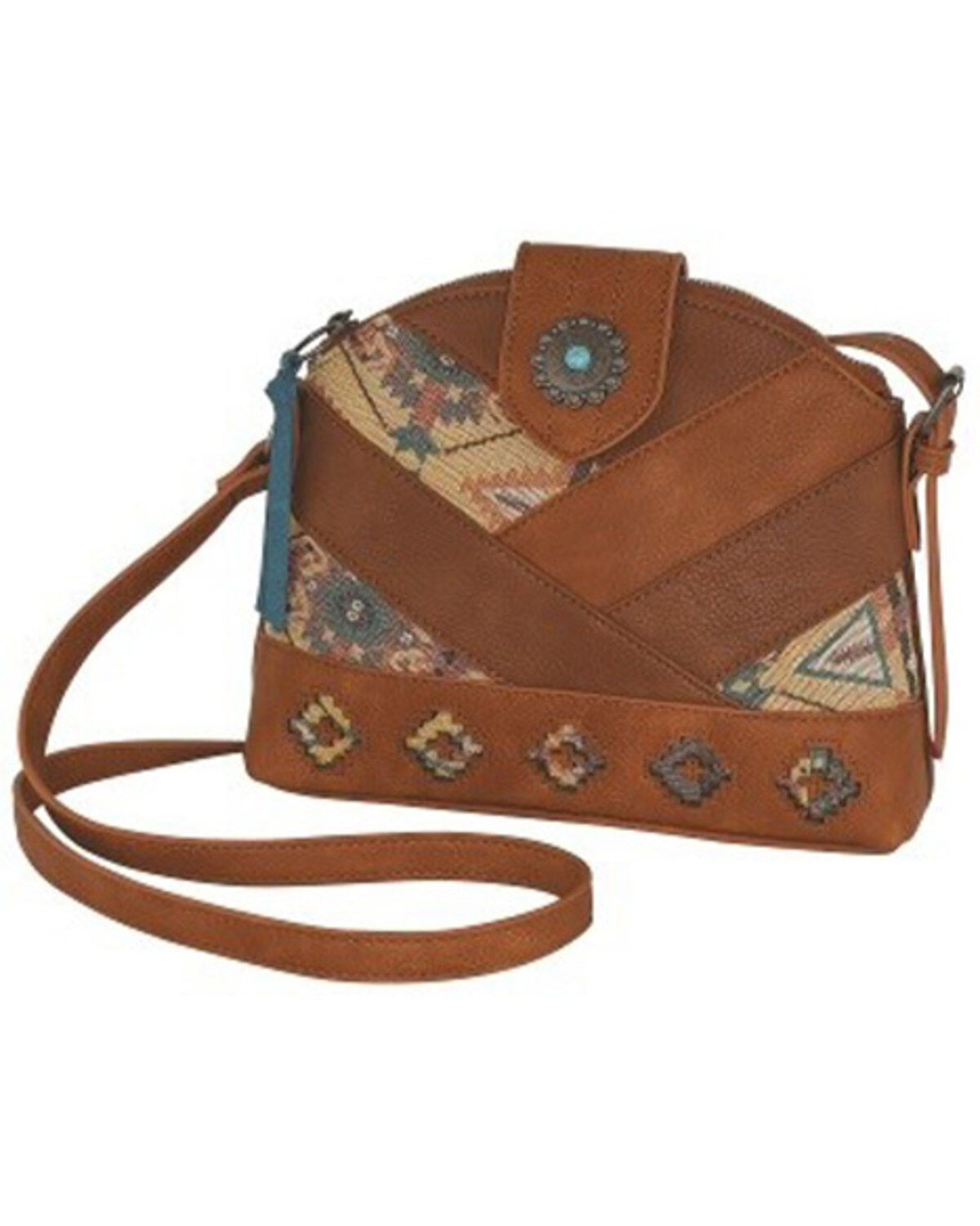 Catchfly Women's Sunset Renegade Dome Crossbody Bag