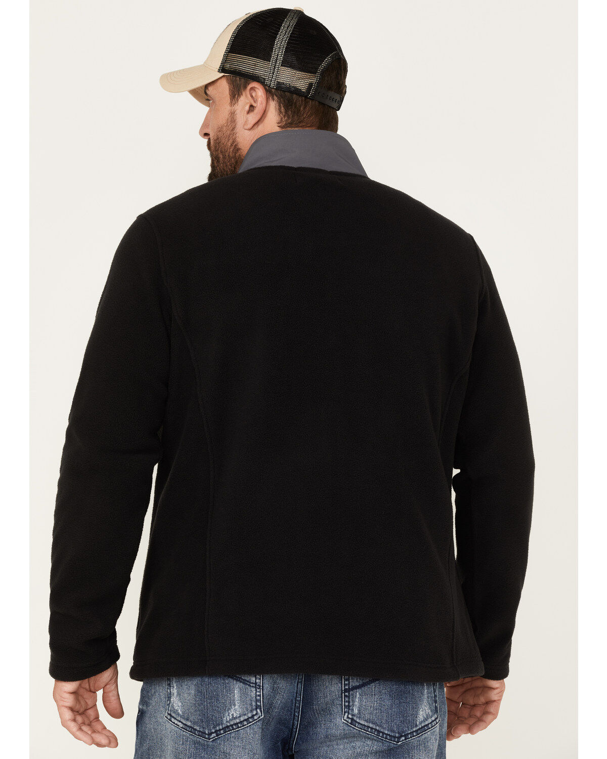 Brothers and Sons Men's Polar Fleece Zip Jacket