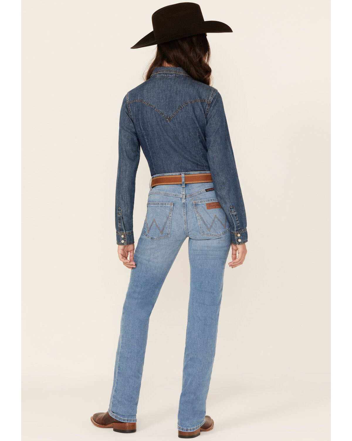 Wrangler Women's Sophia Medium Wash Mid Rise Ultimate Riding Bootcut Stretch Denim Jeans