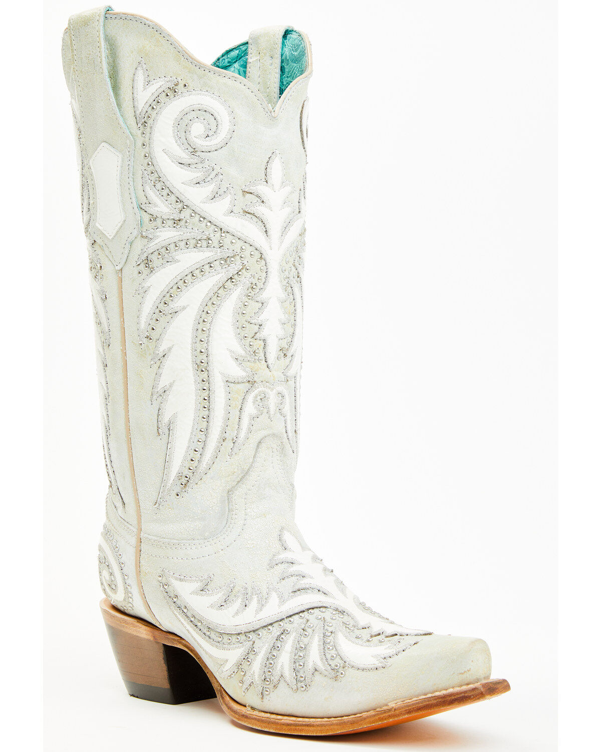 Corral Women's Studded Western Boots - Snip Toe