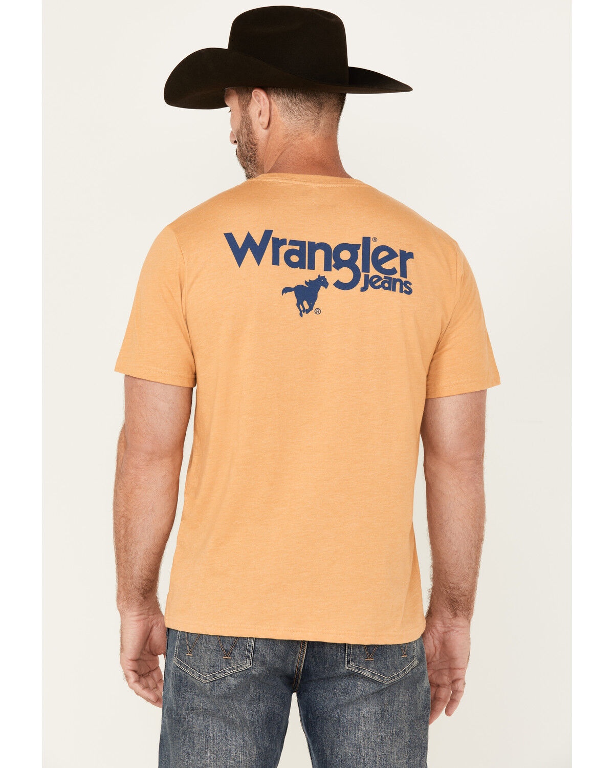 Wrangler Men's Logo Short Sleeve Graphic T-Shirt