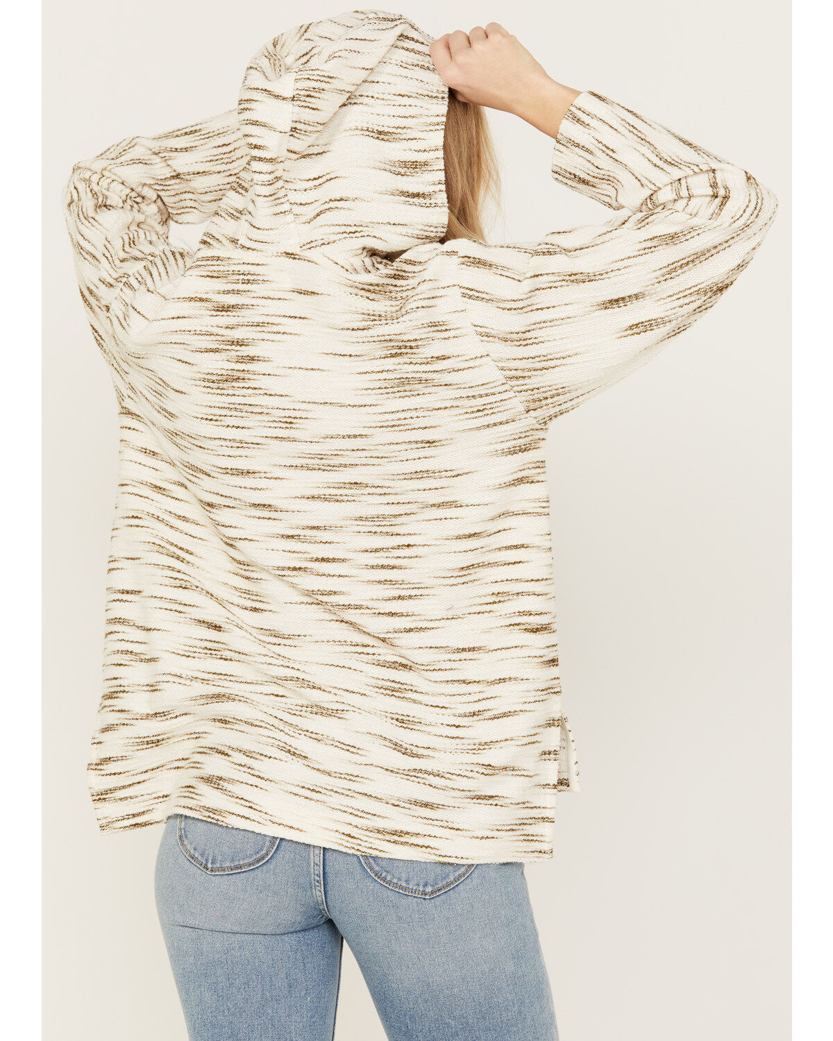 Cleo + Wolf Women's Space-Dye Baja Hoodie