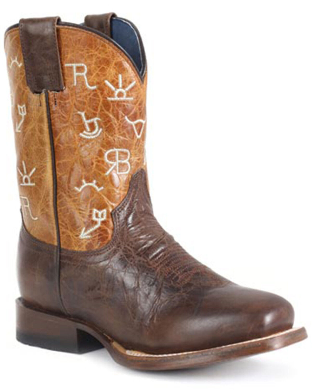 Roper Boys' Brand Western Boots - Square Toe