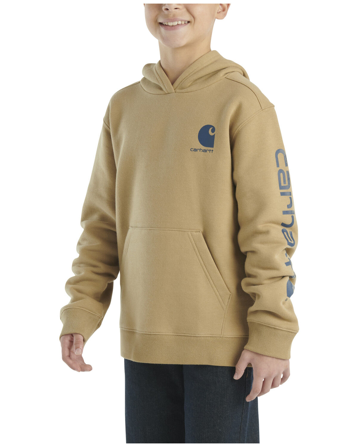 Carhartt Little Boys' Logo Hooded Sweatshirt