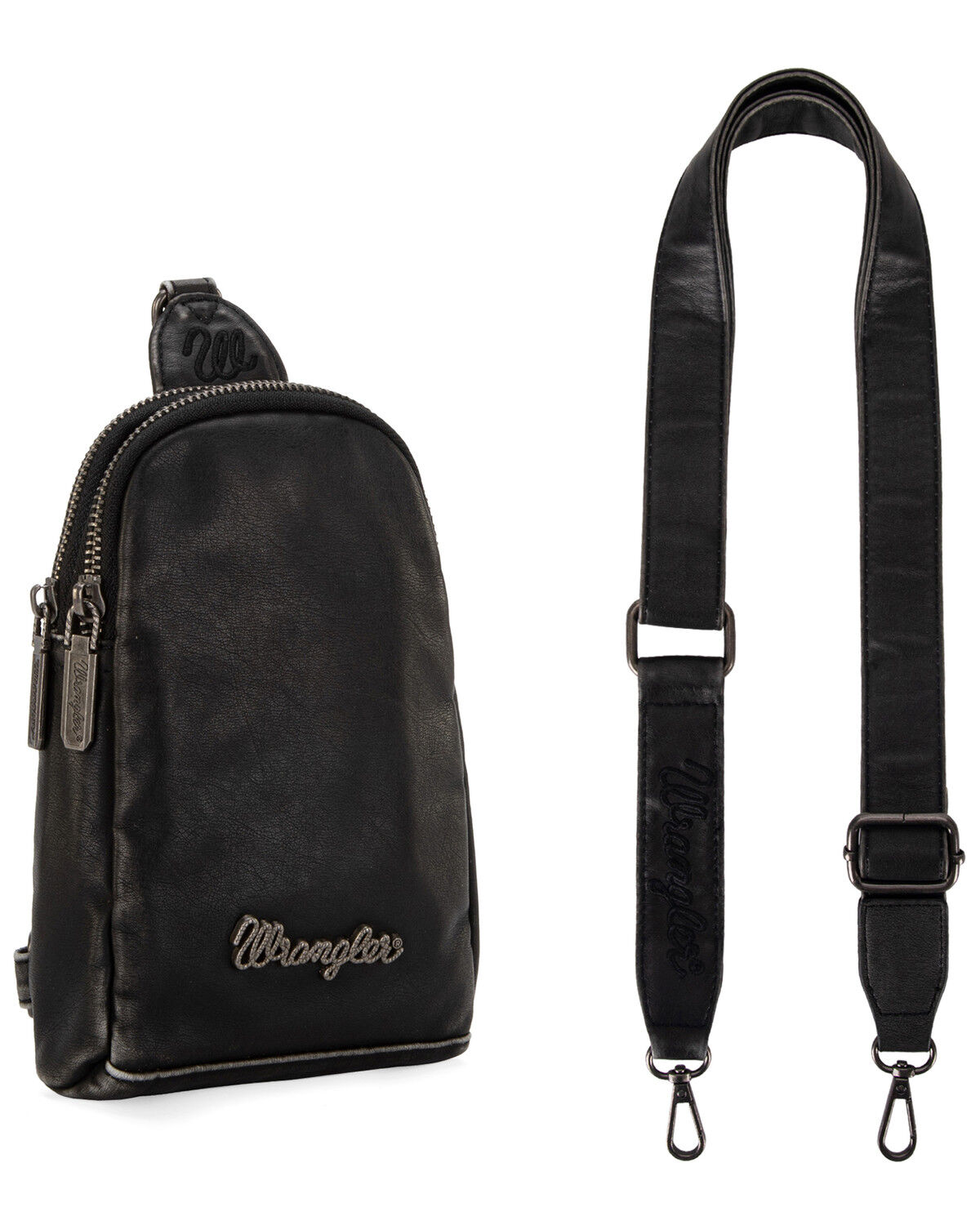 Wrangler Women's Metallic Sling Bag