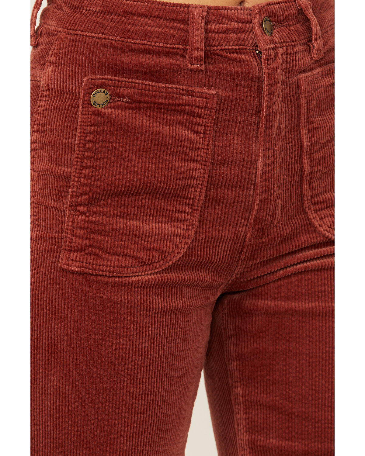 Rolla's Women's East Coast High Rise Corduroy Flare Pants