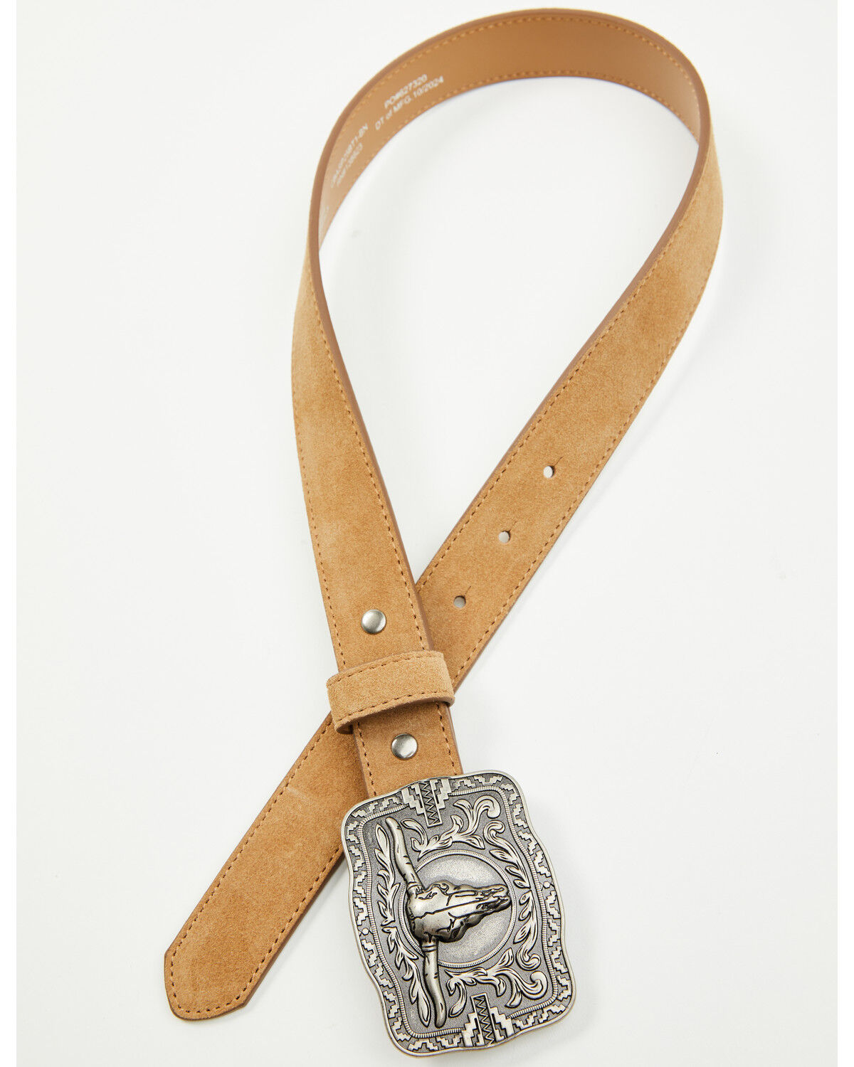Cody James Boys' Rustler Steerhead Buckle Belt