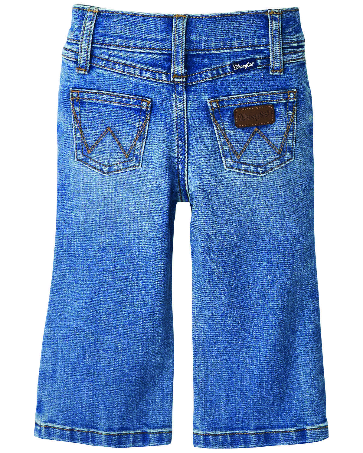 Wrangler Infant Boys' Light Wash Straight Stretch Denim Jeans