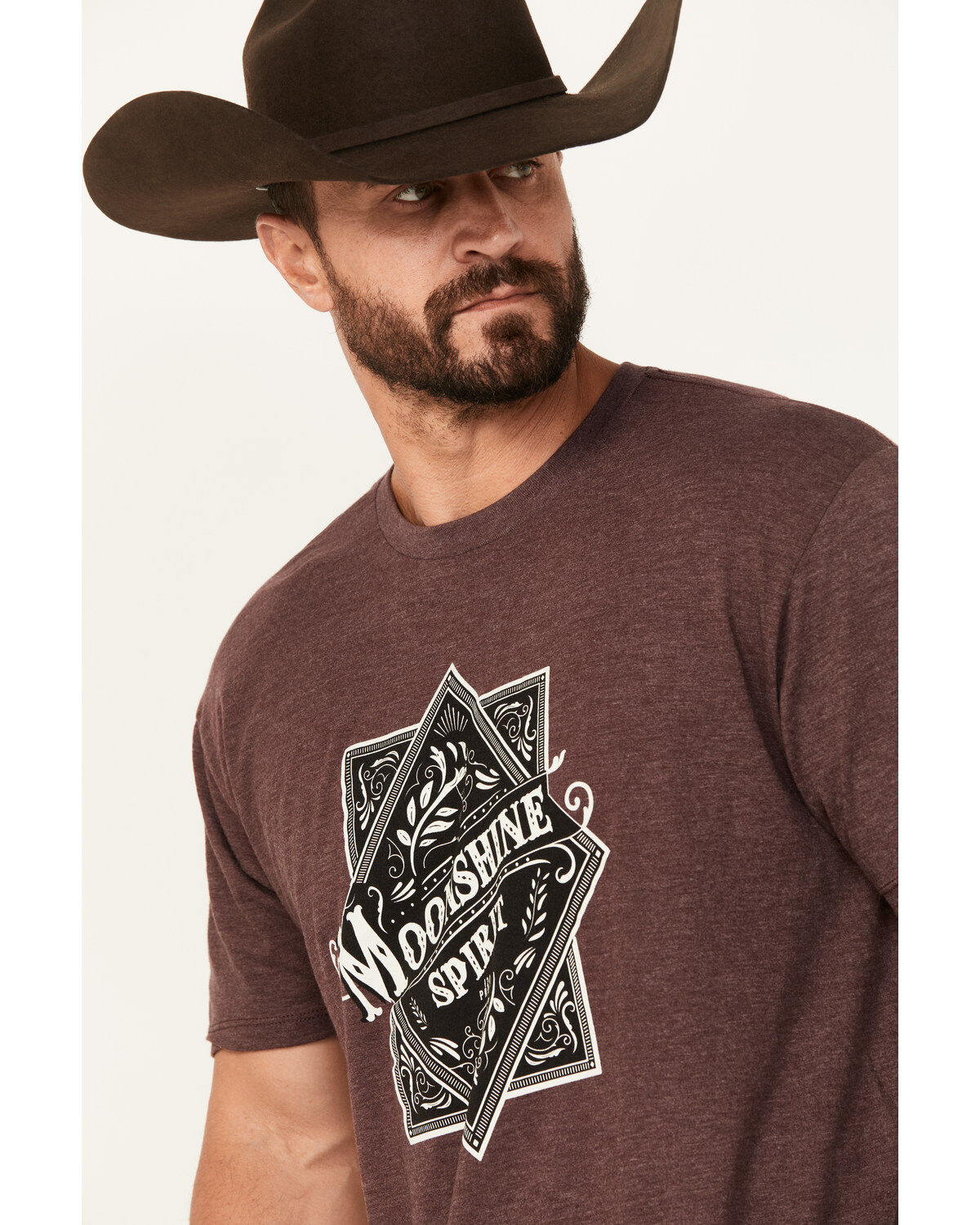 Moonshine Spirit Men's Diamond Short Sleeve Graphic T-Shirt
