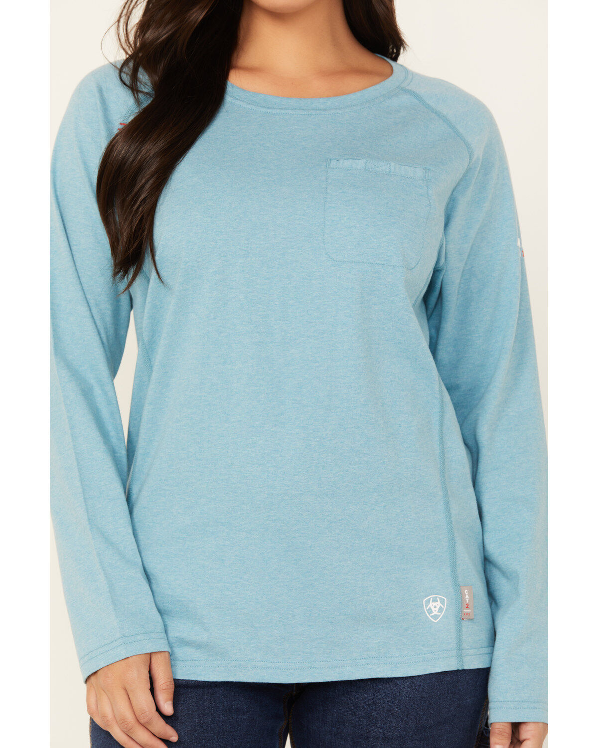 Ariat Women's FR Air Crew Long Sleeve Work Shirt