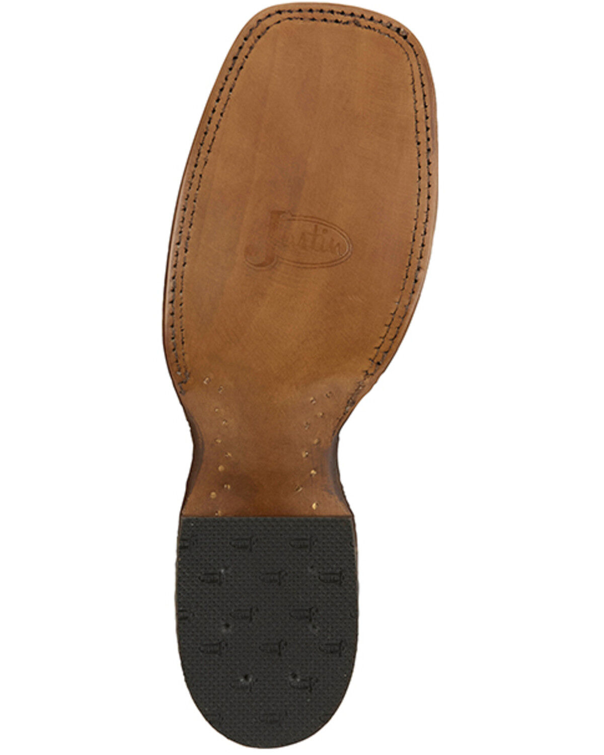 Justin Men's Rancho Western Boots - Broad Square Toe