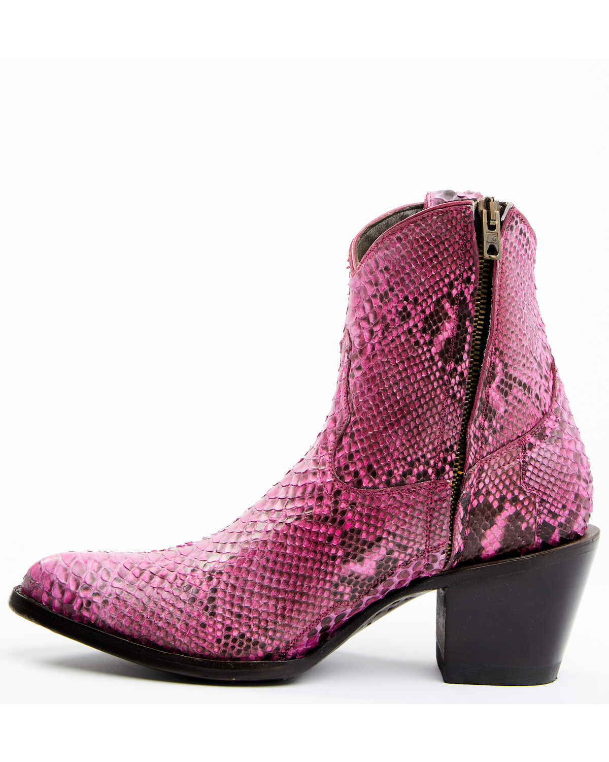 Idyllwind Women's Badass Exotic Python Western Booties - Round Toe