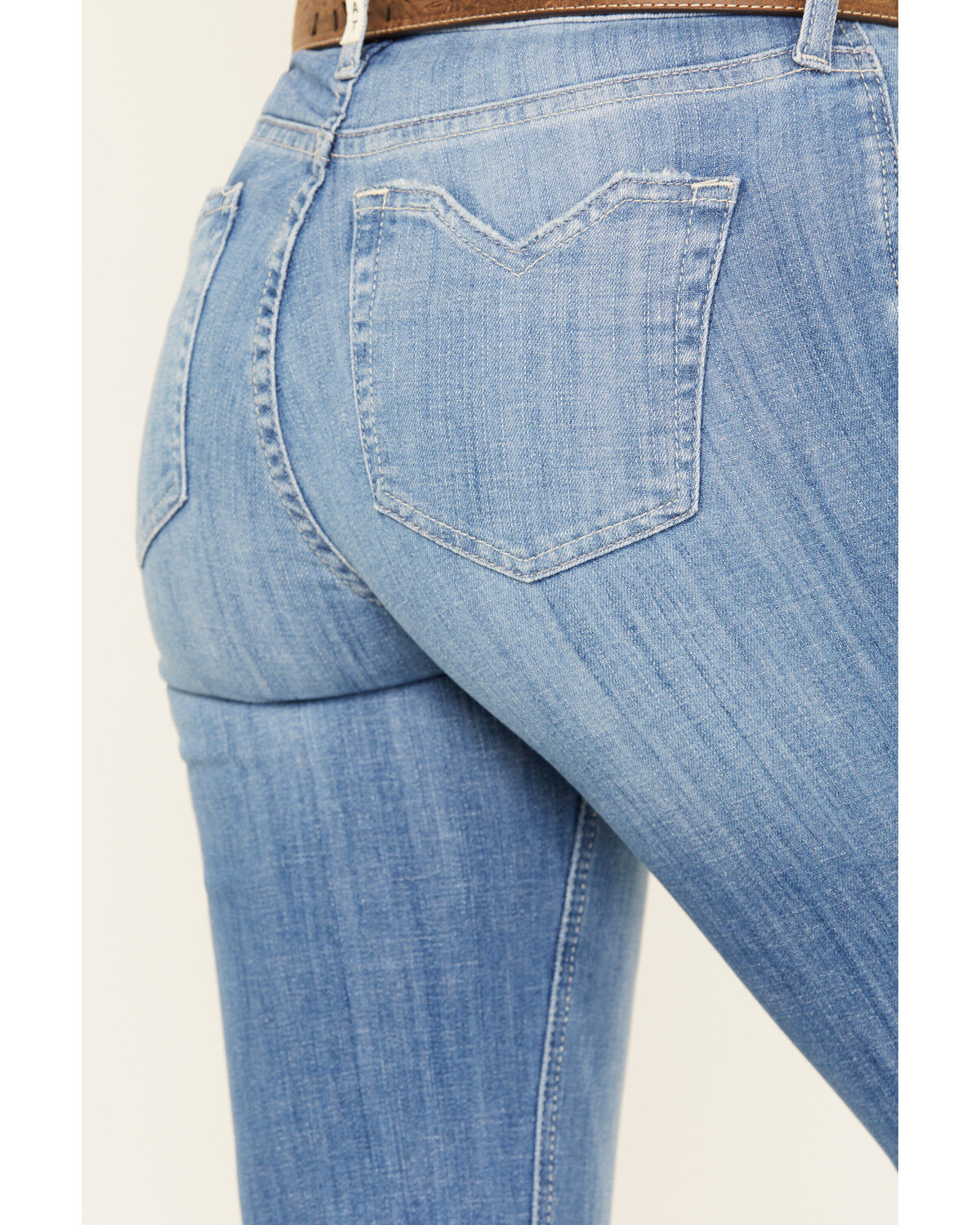 Ariat Women's Claire Medium Wash High Rise Slim Trouser Stretch Denim Jeans