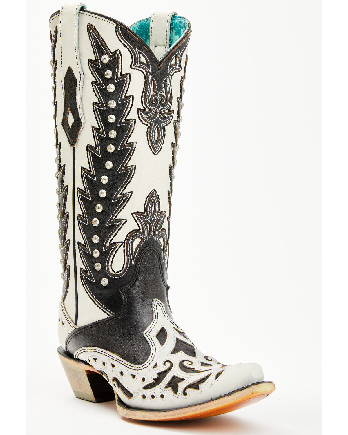 Corral Women's Inlay And Embroidered Western Boots - Snip Toe