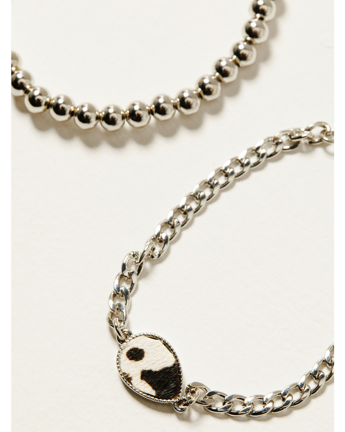 Shyanne Women's Cowhide Teardrop Bracelet Set - 5 Piece