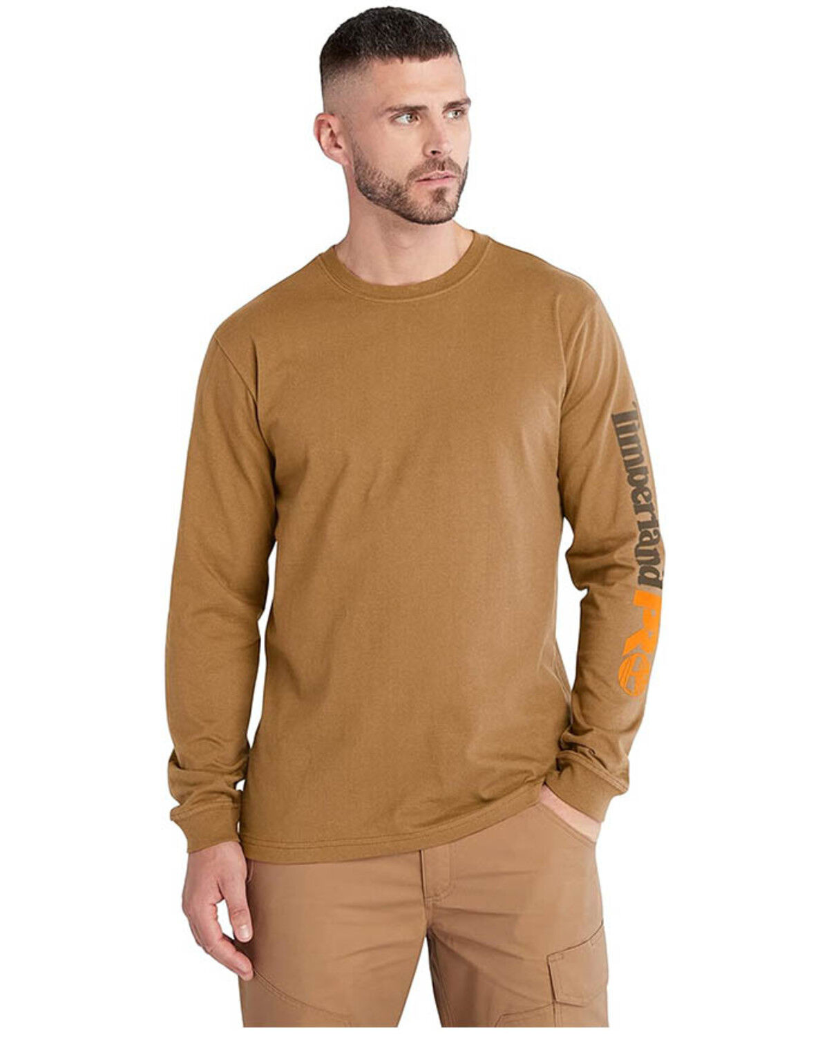 Timberland PRO Men's Core Logo Long Sleeve T-Shirt