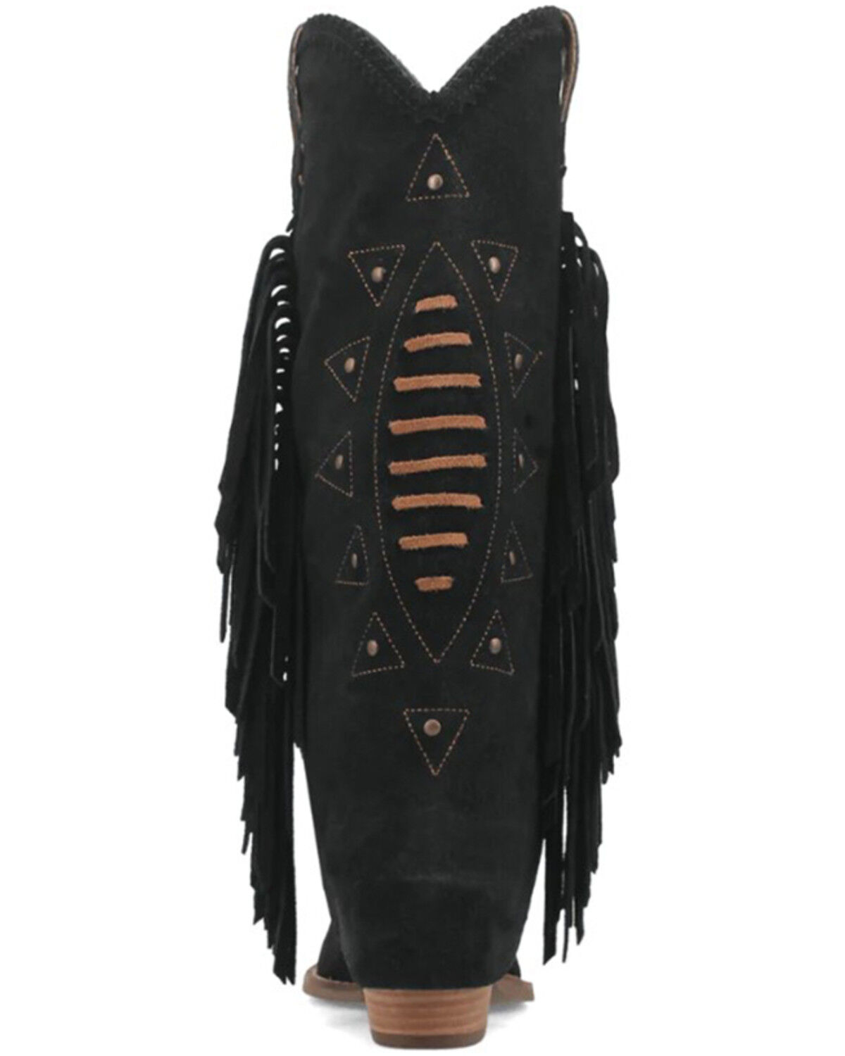 Dingo Women's Spirit Trail Fringe Tall Western Boots - Round Toe