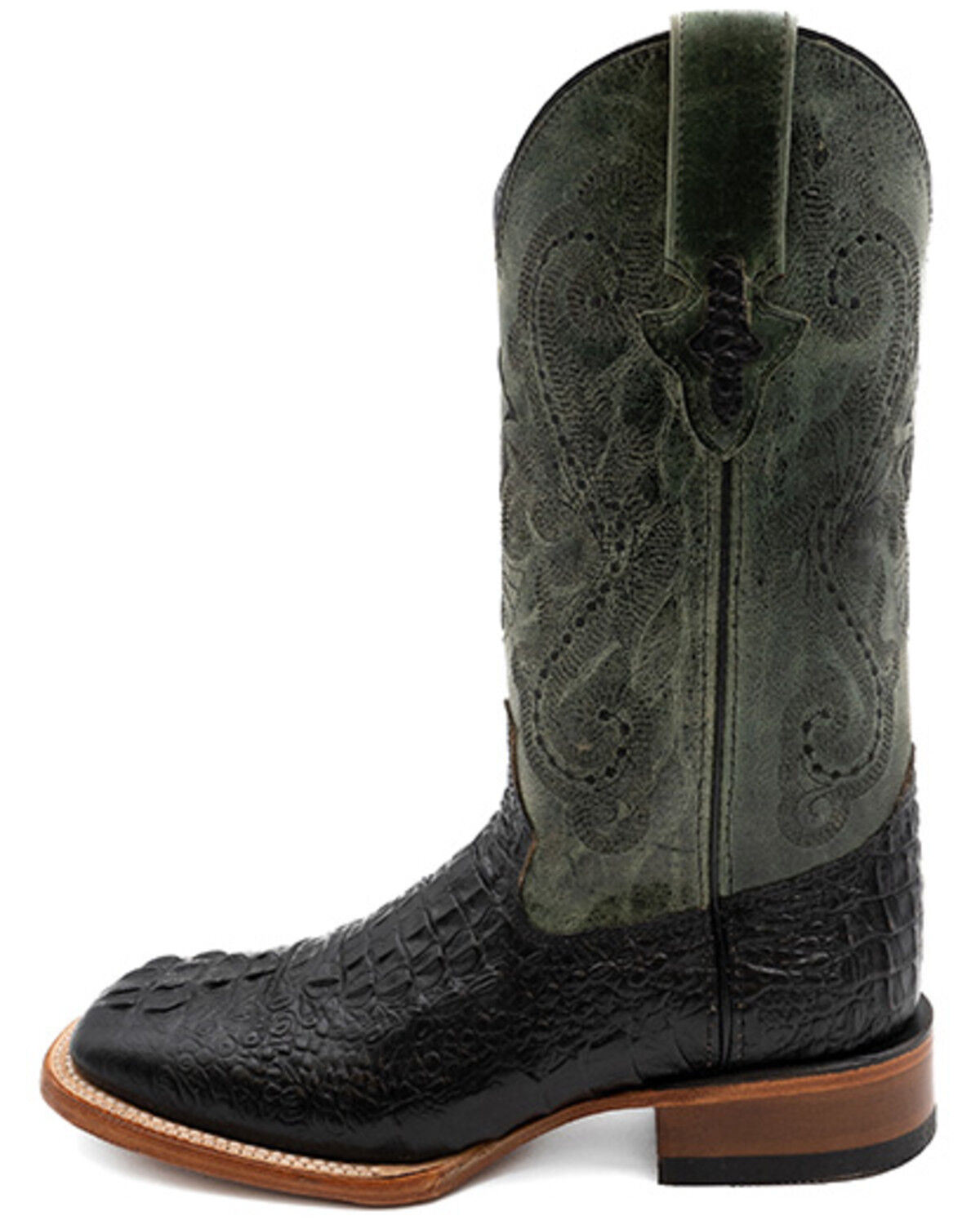 Ferrini Men's Caiman Crocodile Print Western Boots