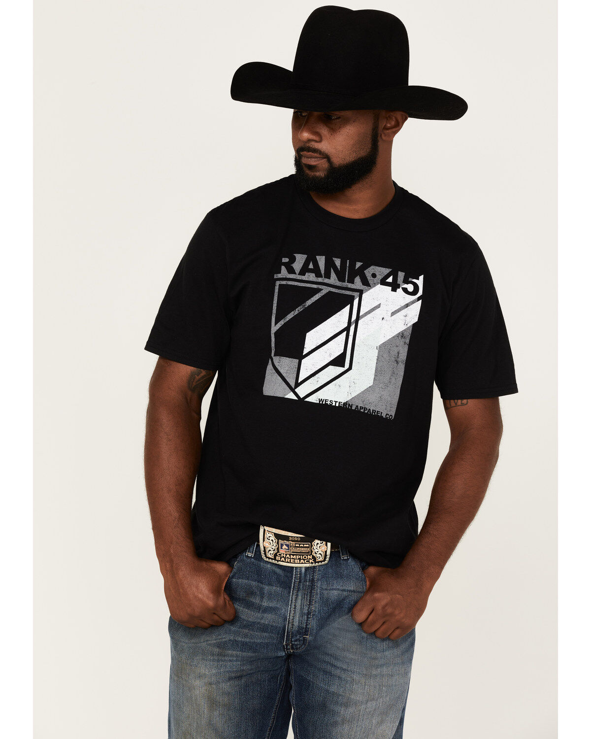 RANK 45® Men's Out Of The Gate Short Sleeve Graphic T-Shirt