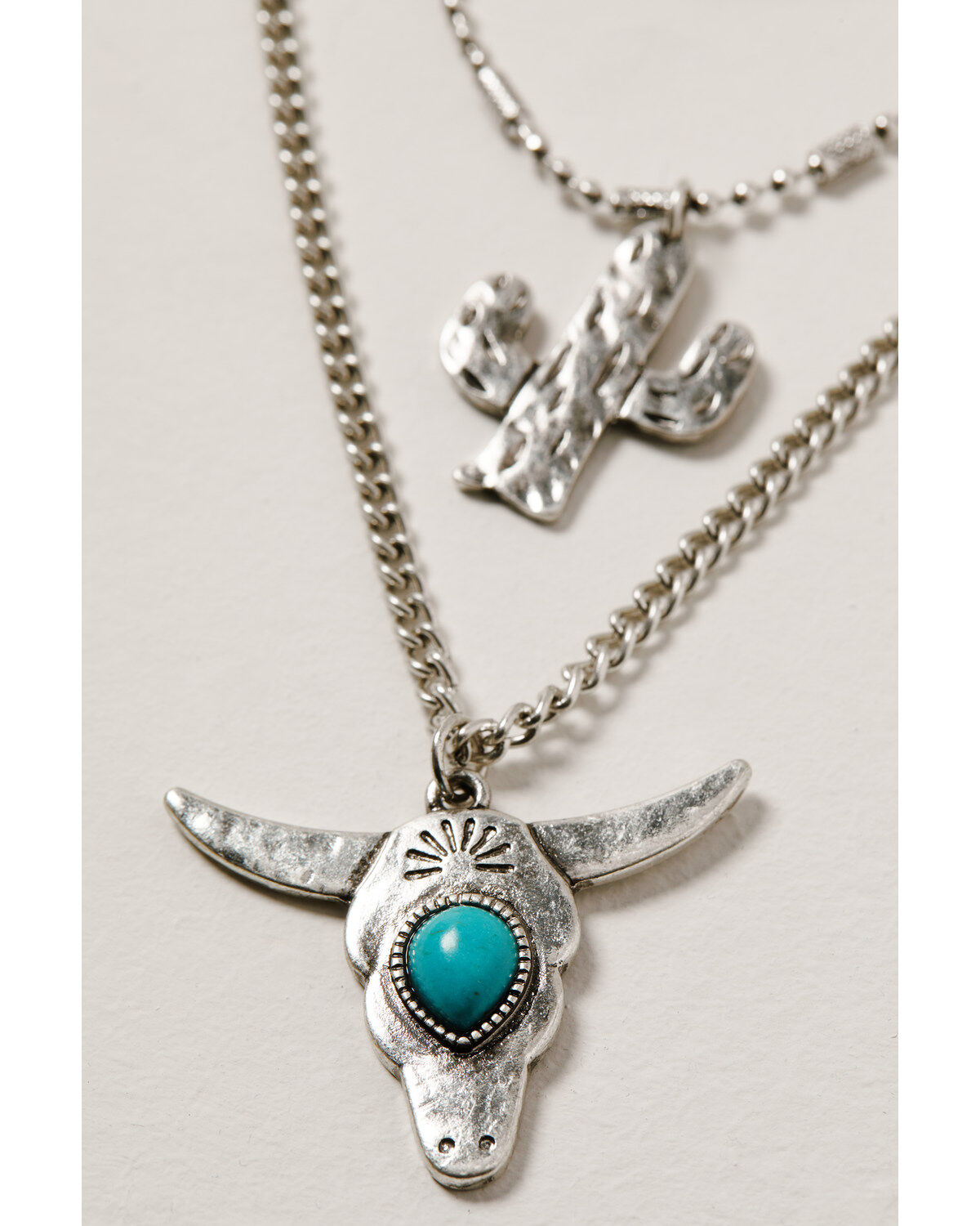 Shyanne Women's Wild Soul Layered Multi Charm Jewelry Set -2 Piece